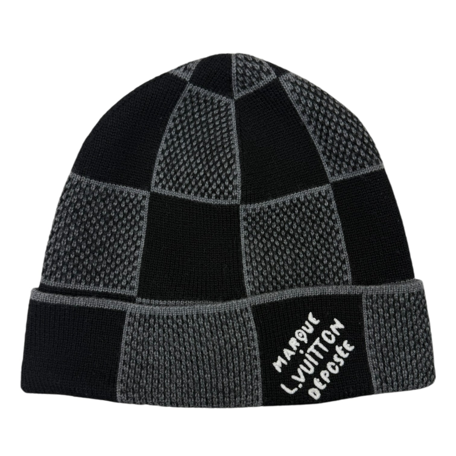 Louis Vuitton Daimer Heritage Beanie Black/Grey