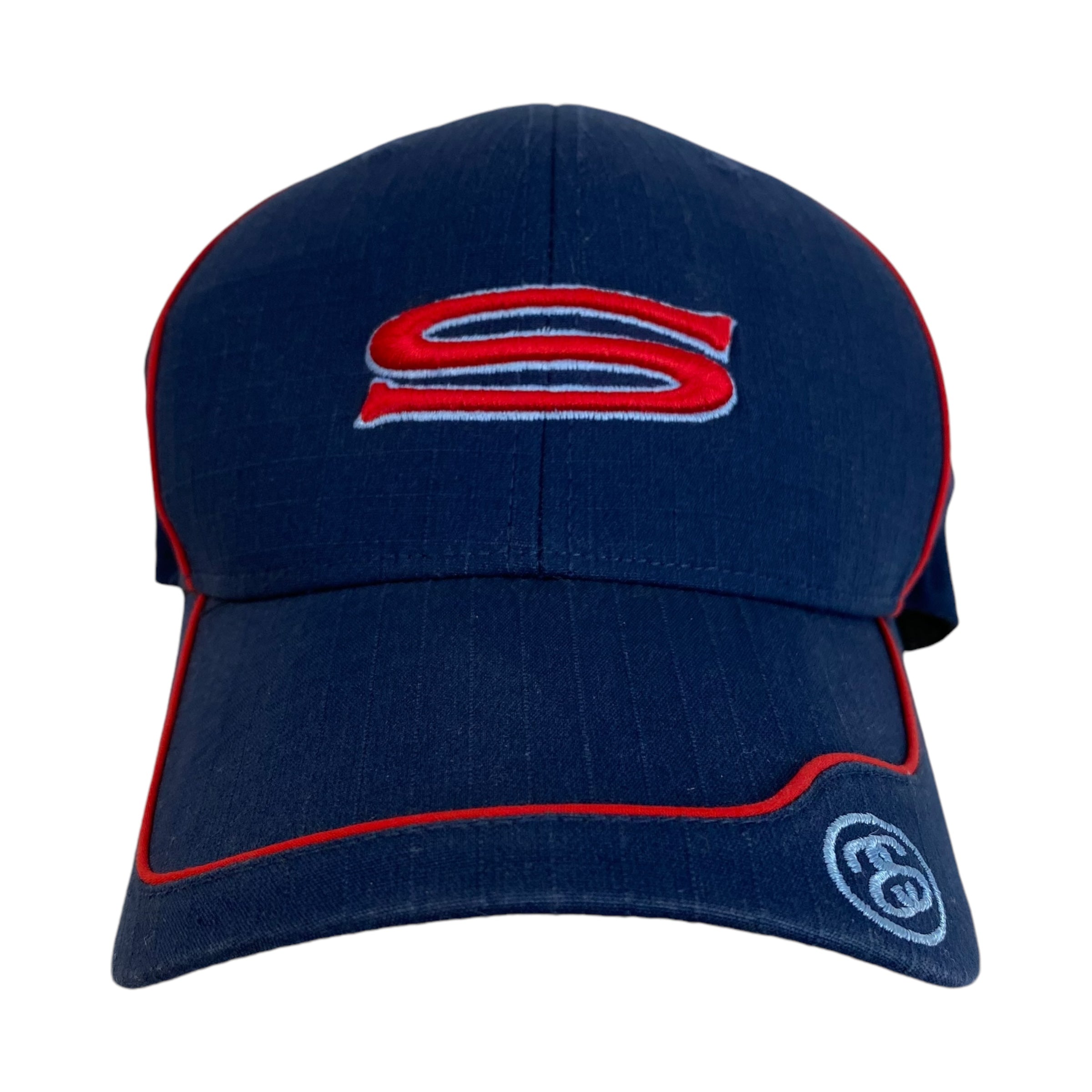 Stussy Logo Sample Hat Navy