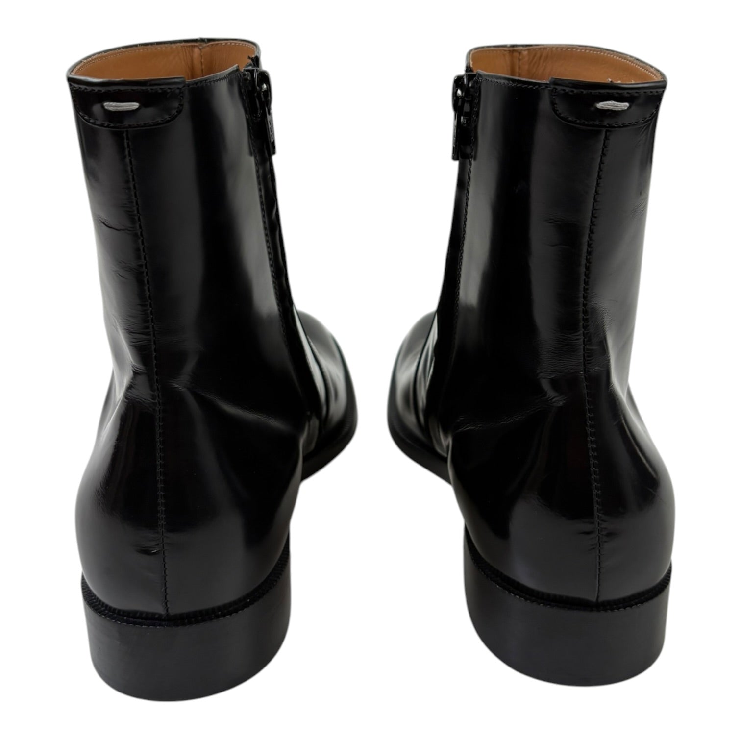Masion Margiela Brushed Leather Boots Black (Used)