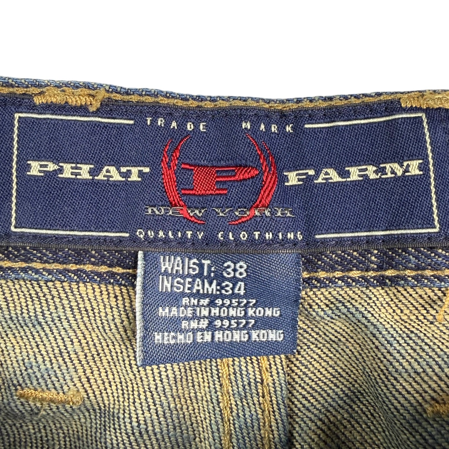 Vintage Phat Pharm Denim Pants Dark Wash