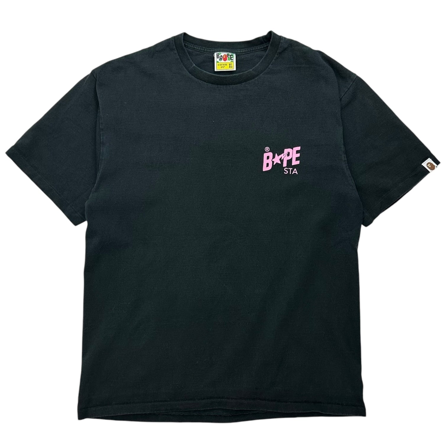 Bape Bapesta Colour Tee Black