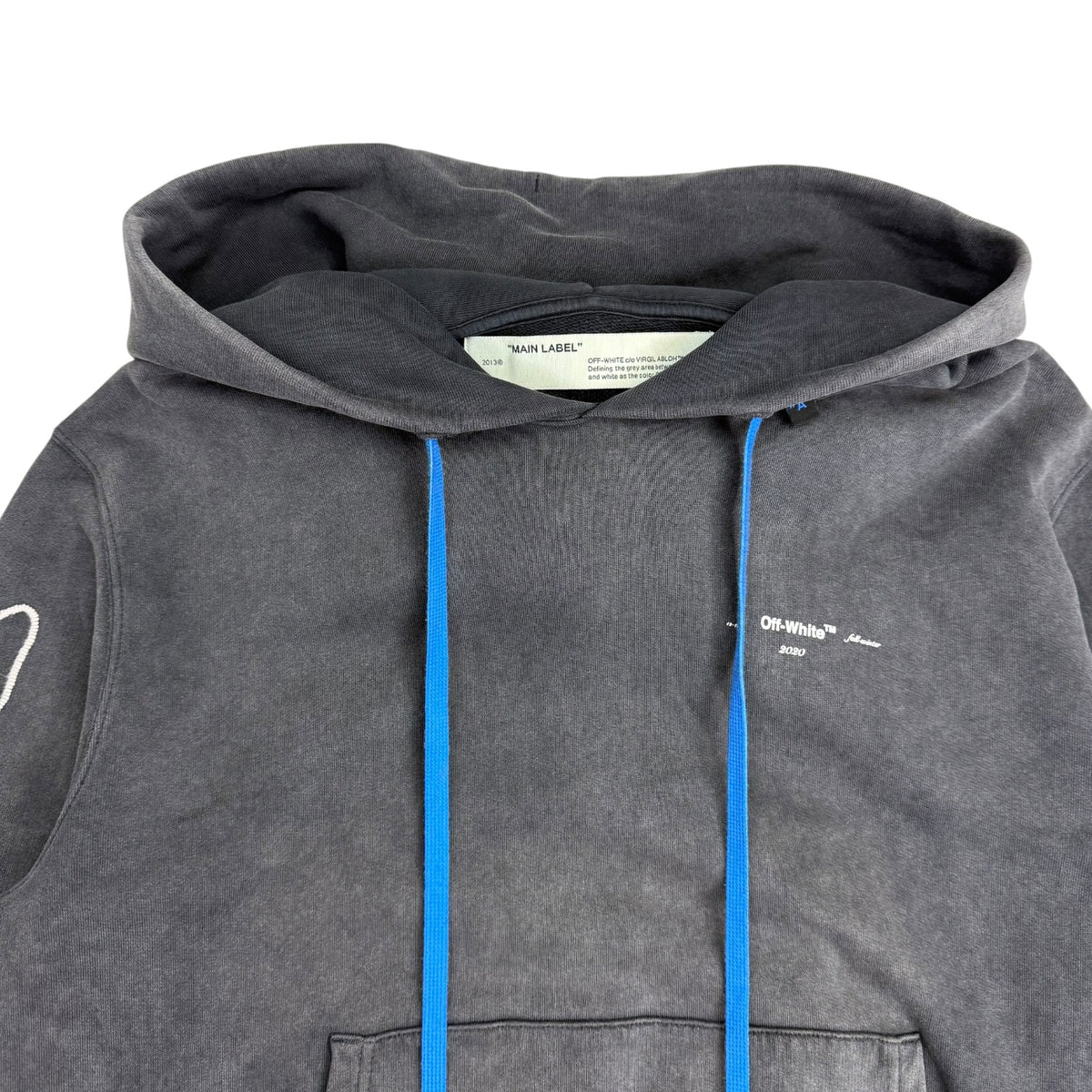 Off-White Abstract Arrows Hoodie Grey