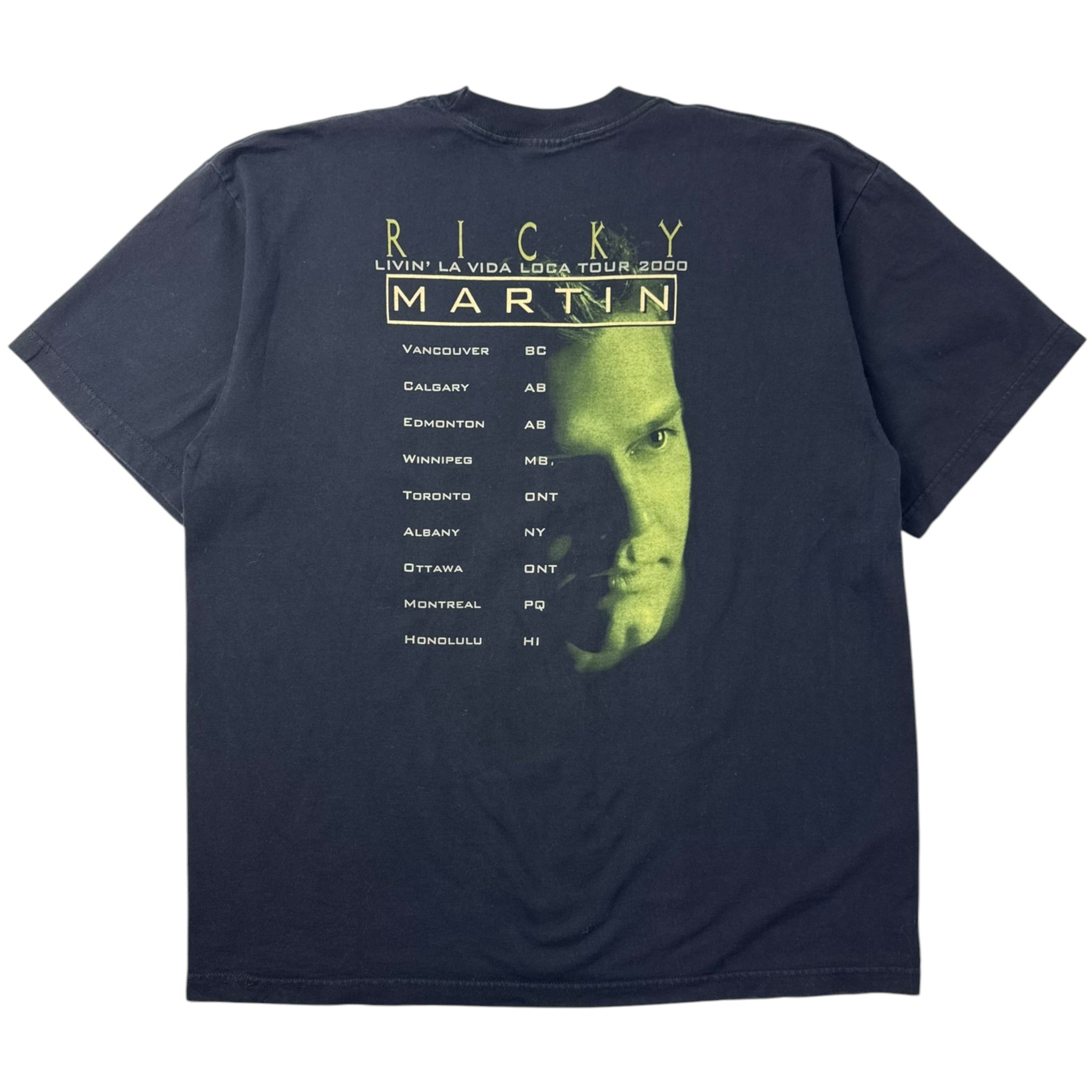 1999 Ricky Martin “Livin’ La Vida Loca” Tour T-Shirt