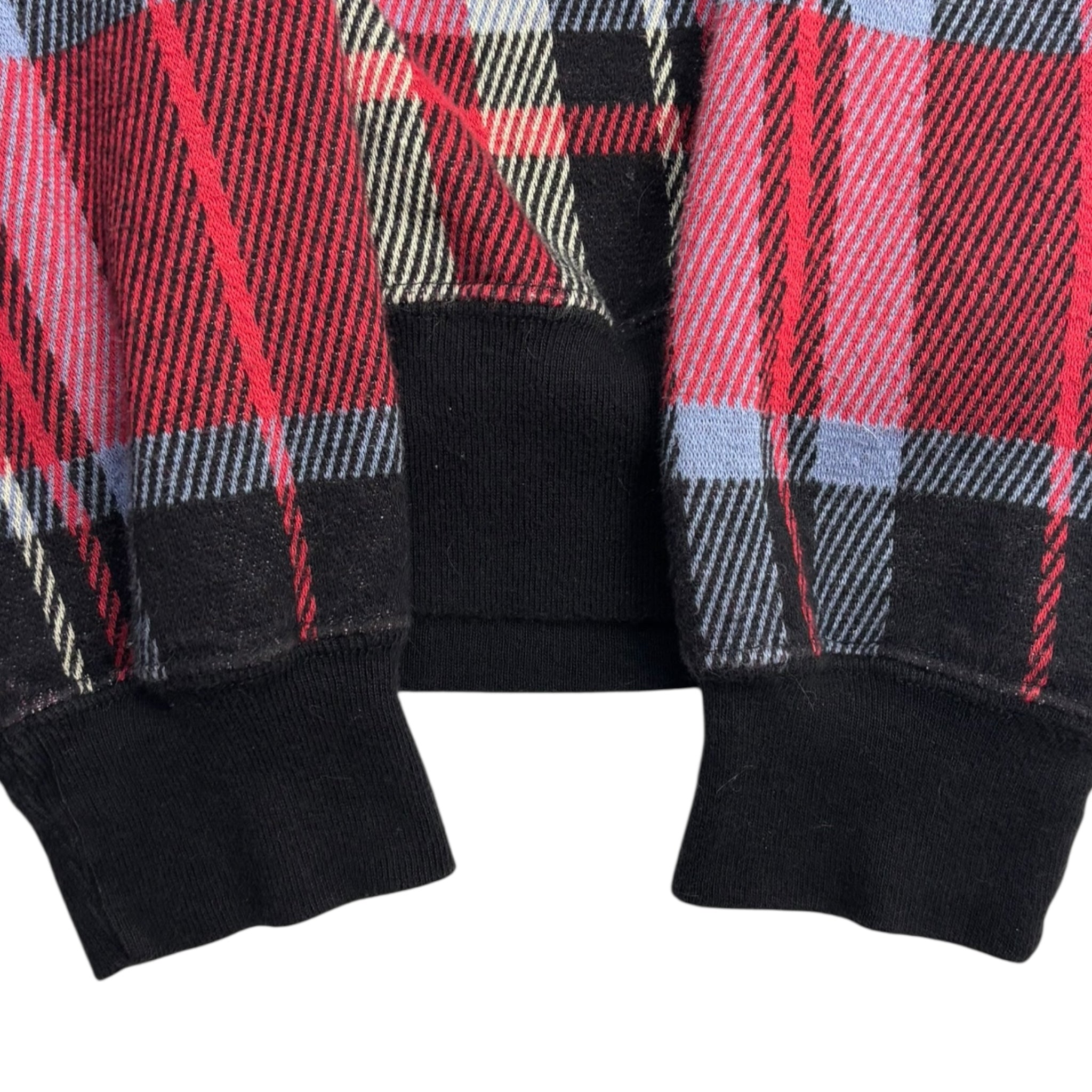 Vintage Polo Ralph Lauren Tartan Quarter Zip Sweater