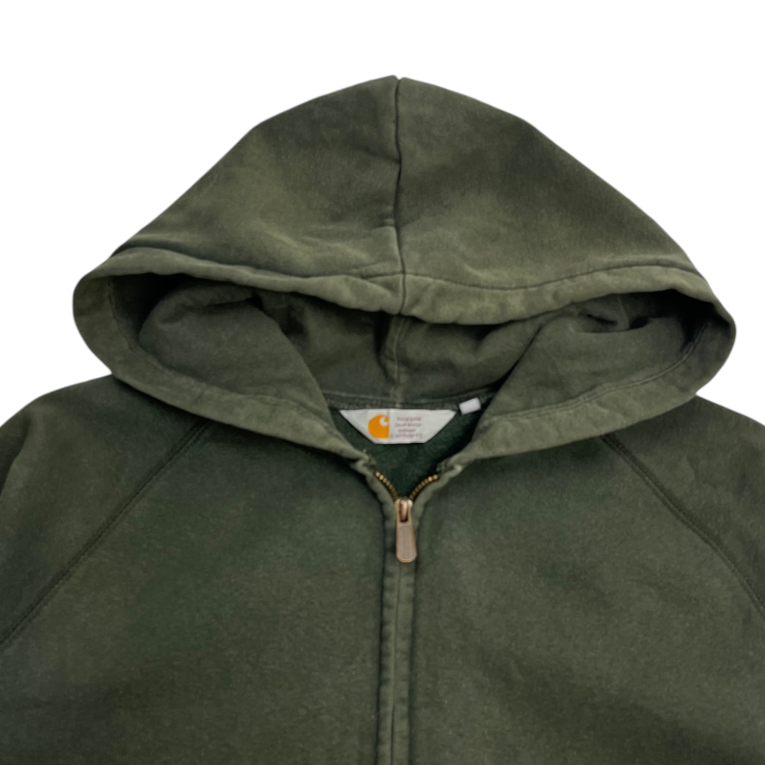 Vintage Carhartt ZipUp Hoodie Forest Green