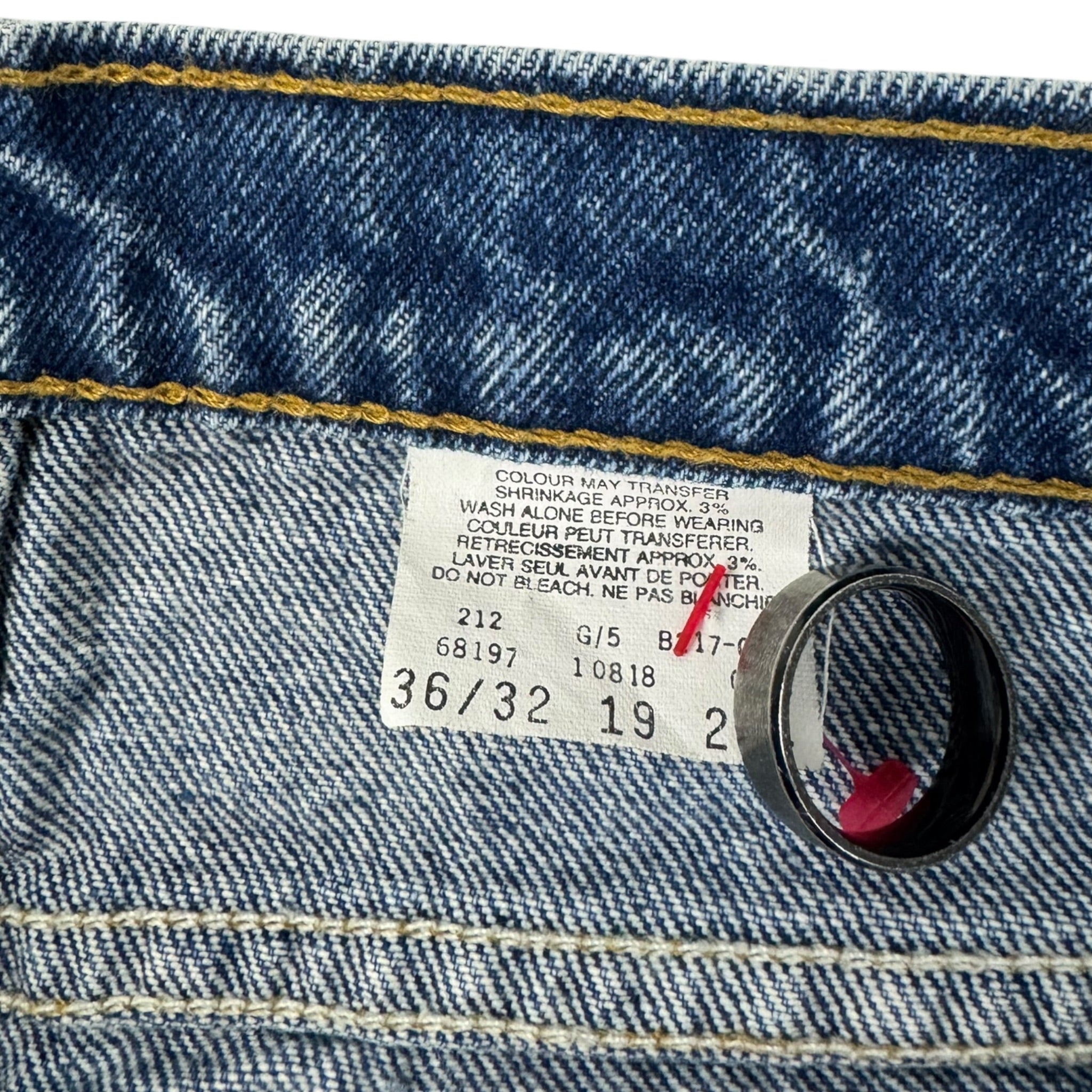 Vintage GWG Denim Bottoms Indigo Wash