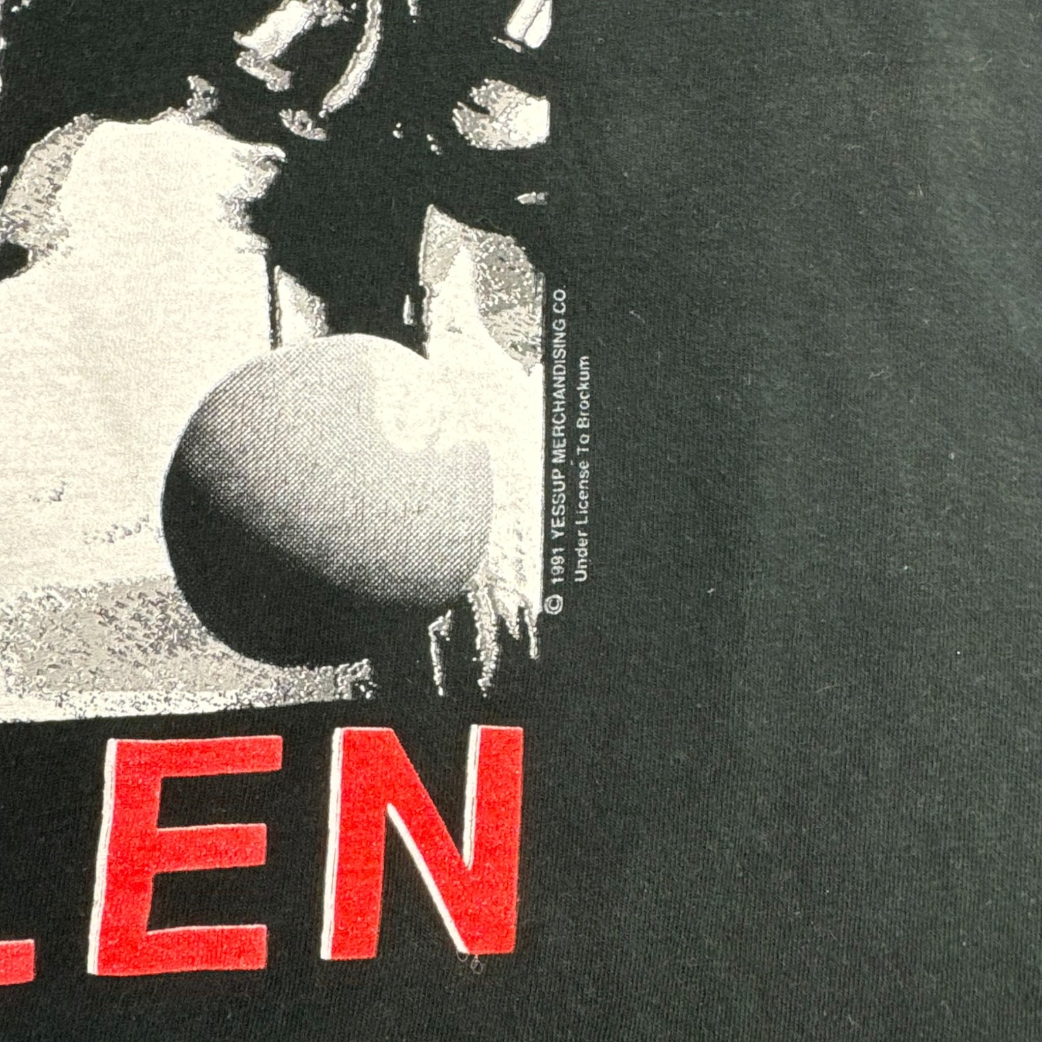 1991 Van Halen Uncensored Tee Black