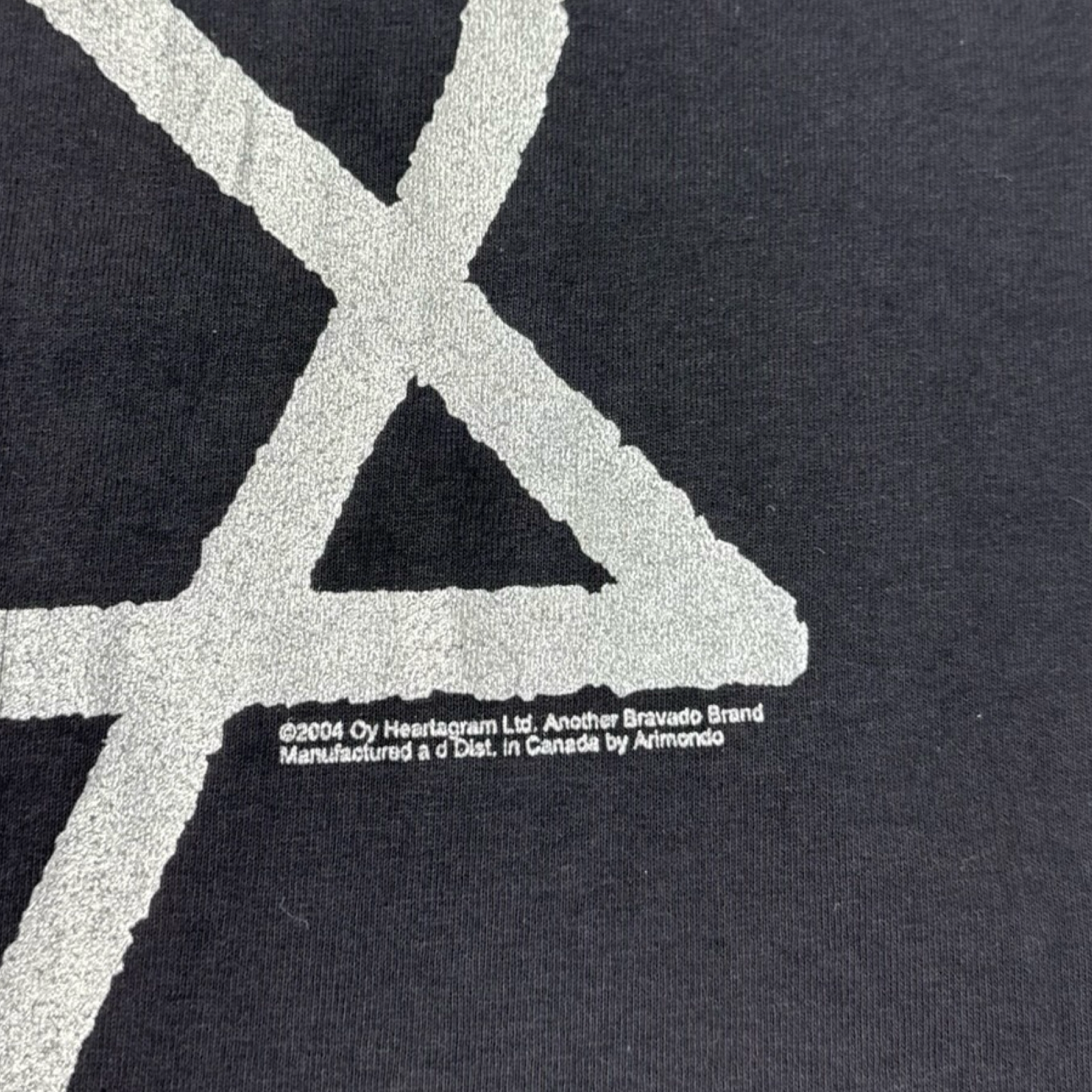 2005 HIM Heartagram Logo Band T-Shirt