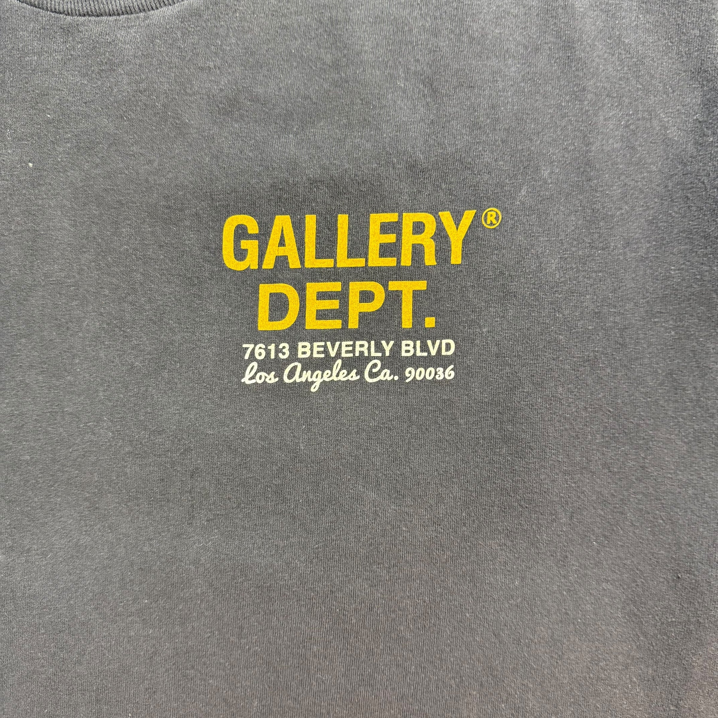 Gallery Dept. Drive Thru Tee Faded Black