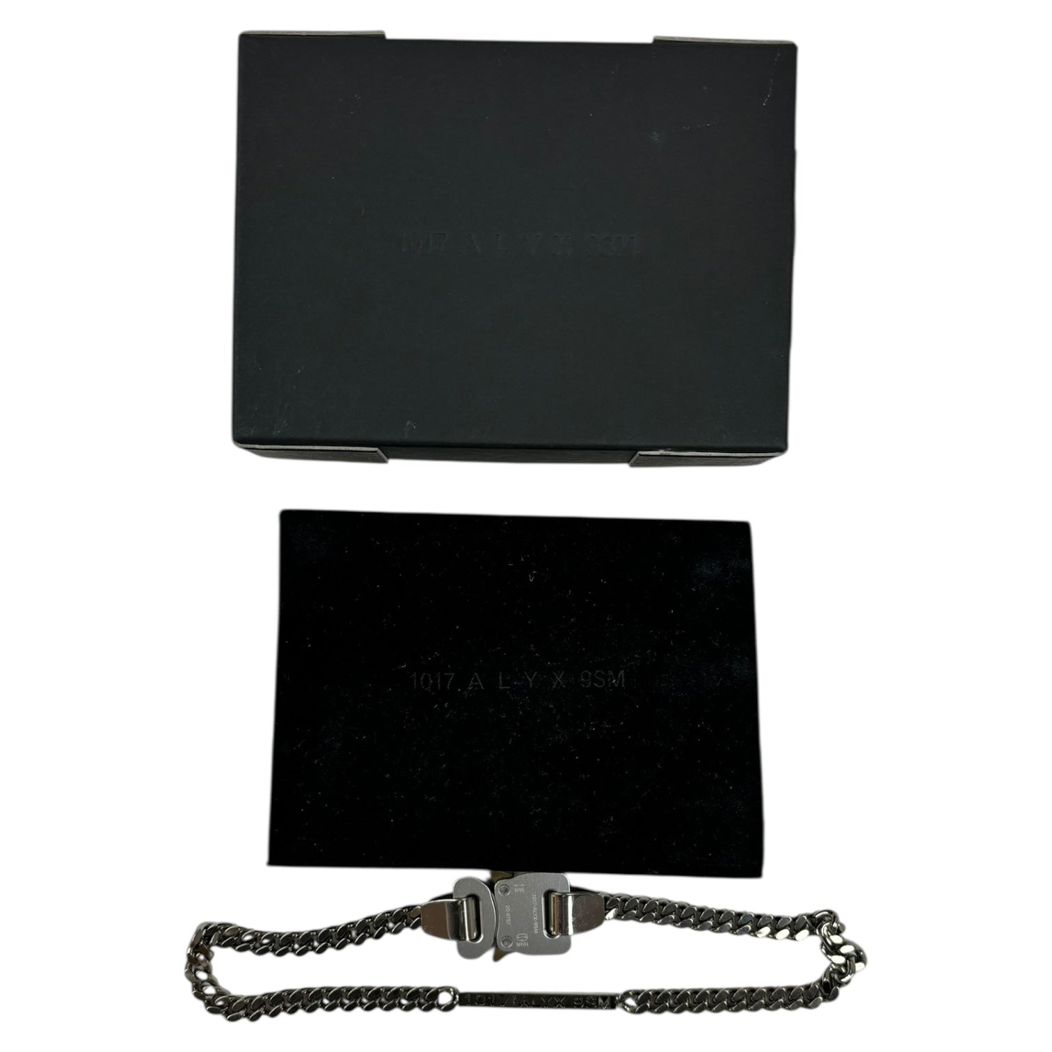 ALYX 1017 9SM Buckle Necklace Silver
