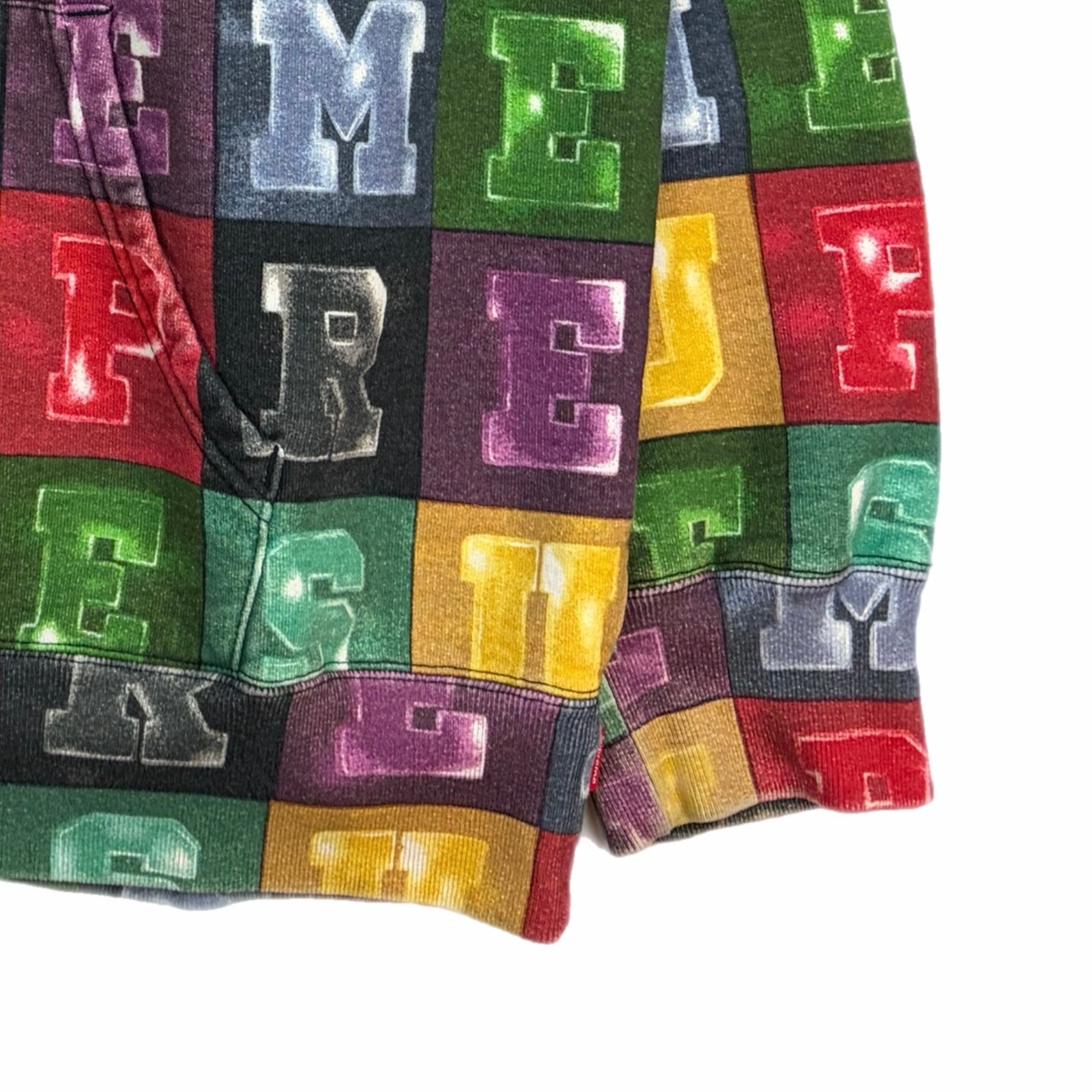 Supreme Blocks Hooded Sweatshirt Multicolor