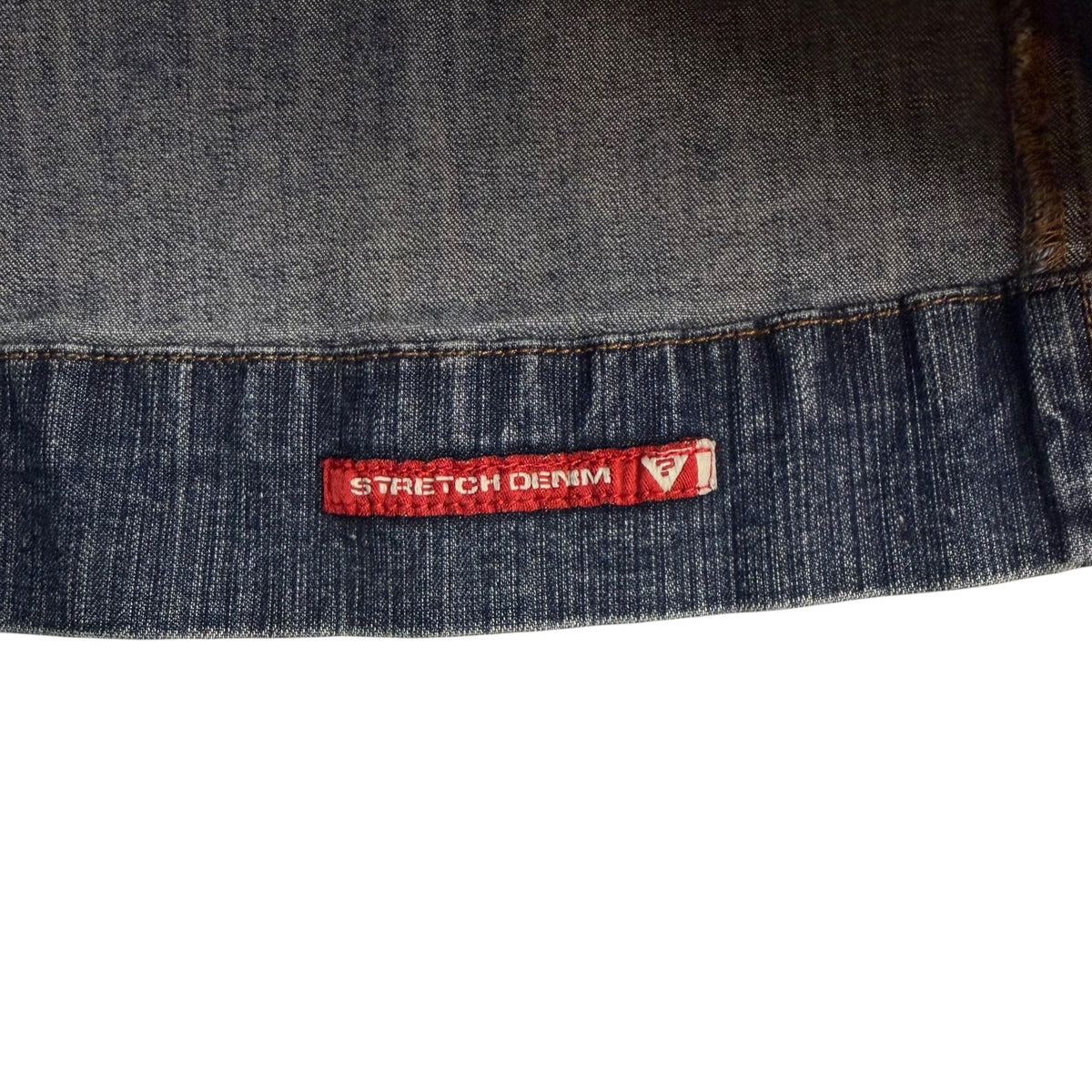 (W) Vintage Y2K Guess Denim Jacket Dark Wash