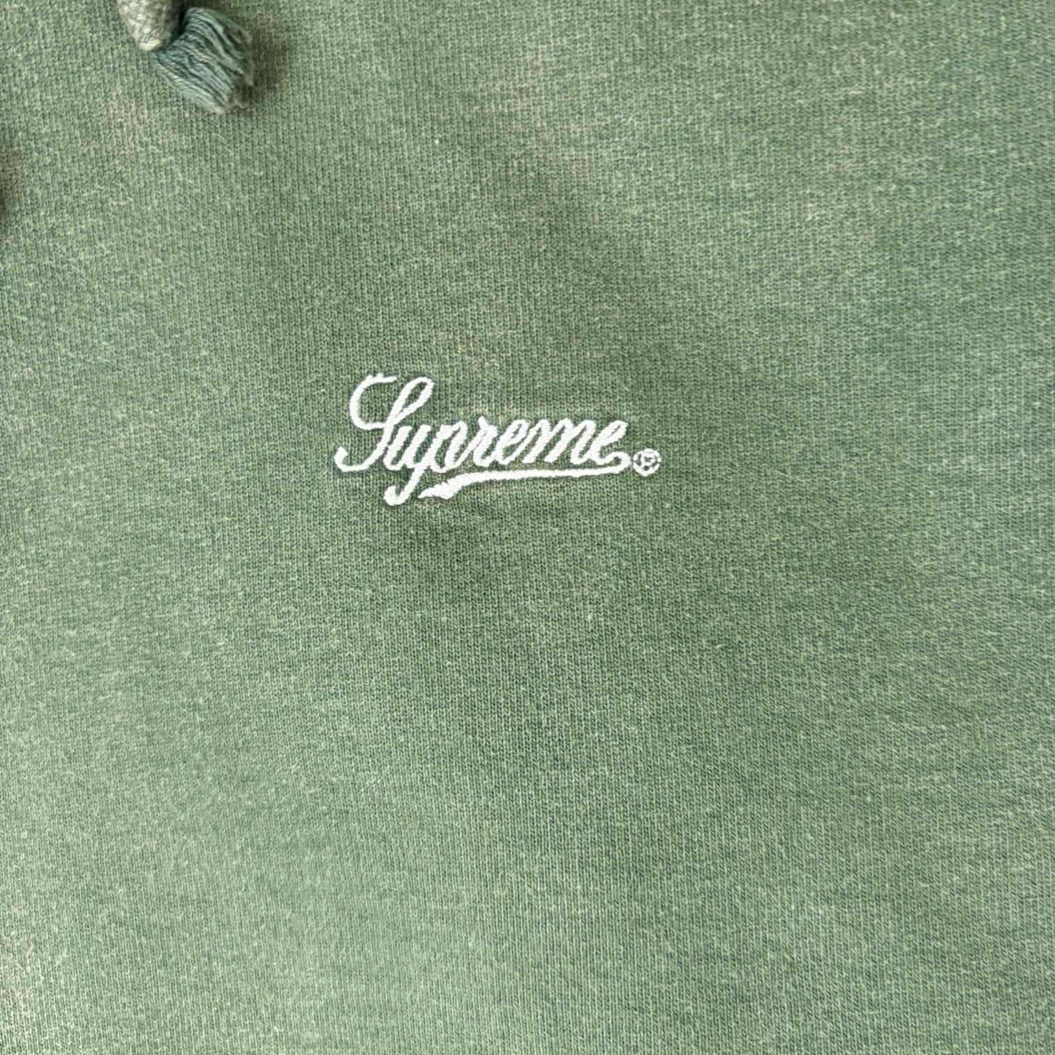 Supreme Piping Hoodie Dark Green