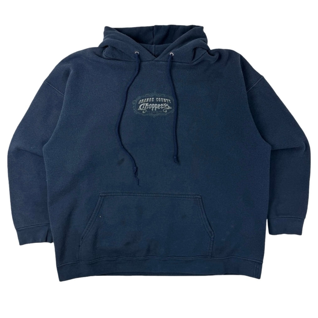 Vintage Orange County Choppers Hoodie Navy