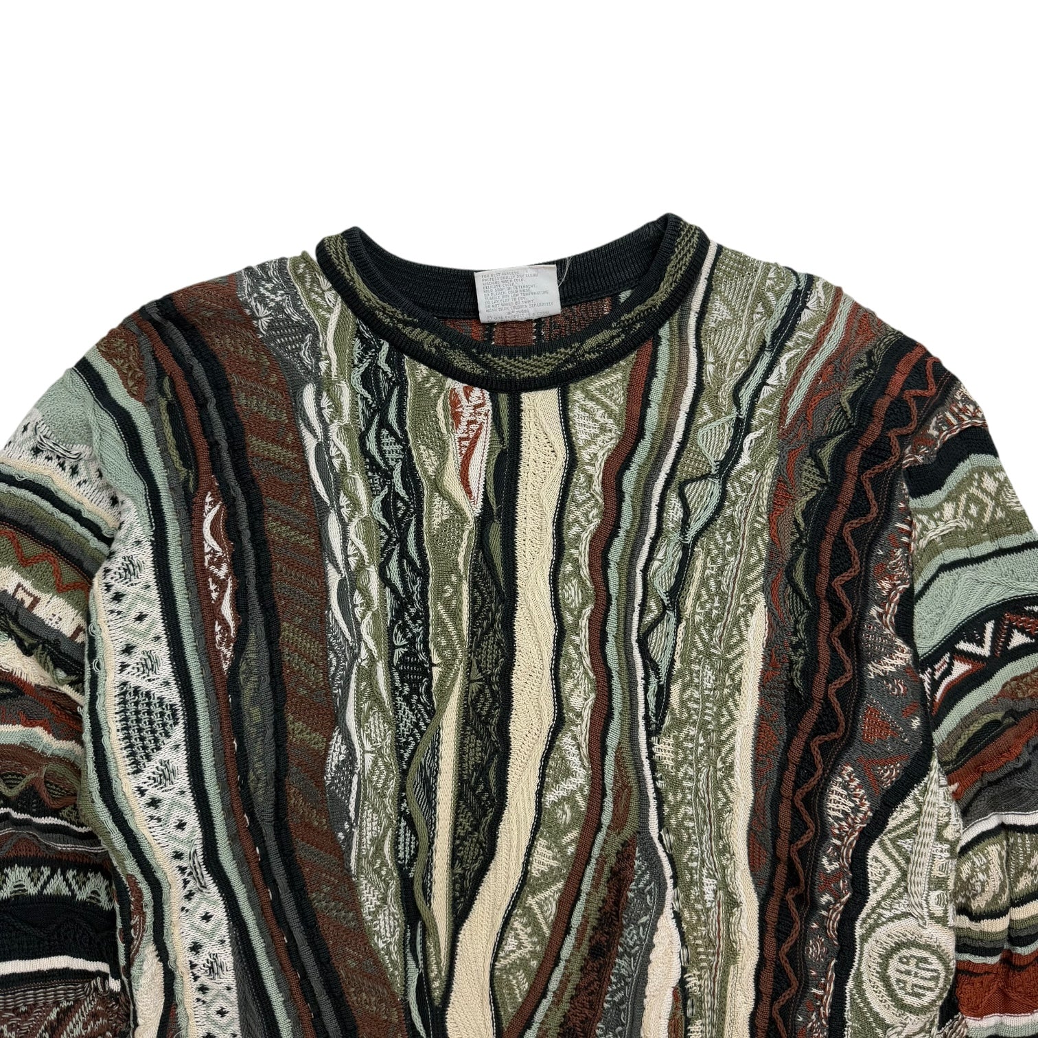 Vintage Coogi Knit Sweater Multicolour