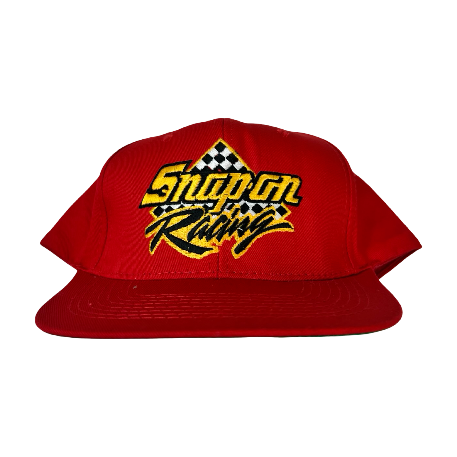 Vintage Snap-on Racing Snapback Hat Red