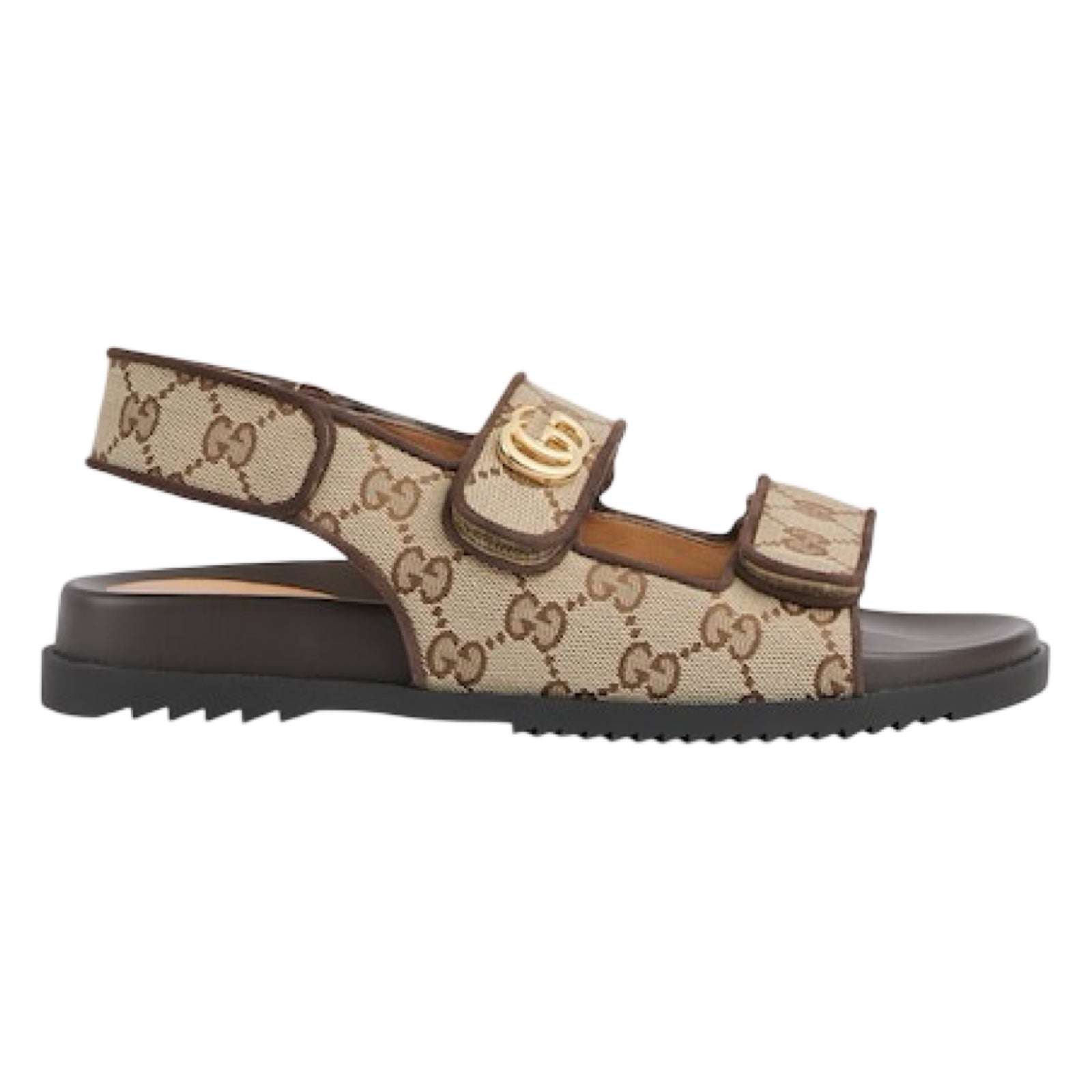 (W) Gucci Double G Sandal Beige (Used)