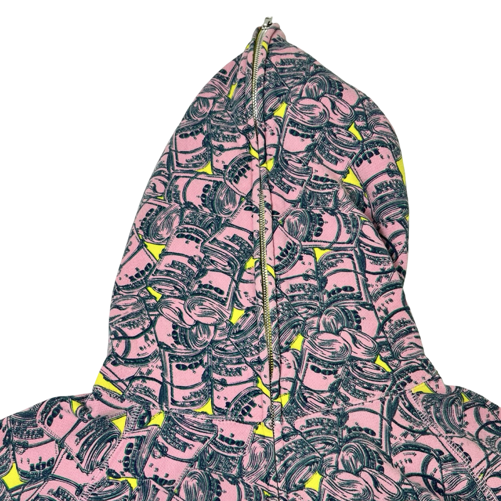 Vintage Billionaire Boys Club Money Roll All Over Print Full Zip Hoodie