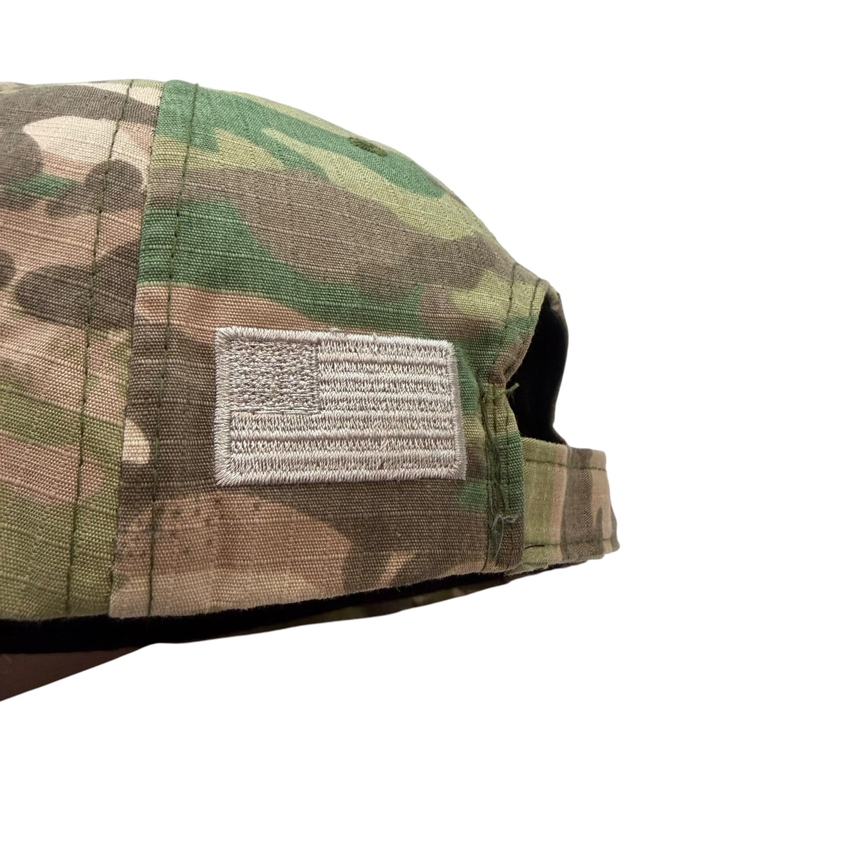Vintage Glock Perfection Flag Patch Strapback Cap Camo