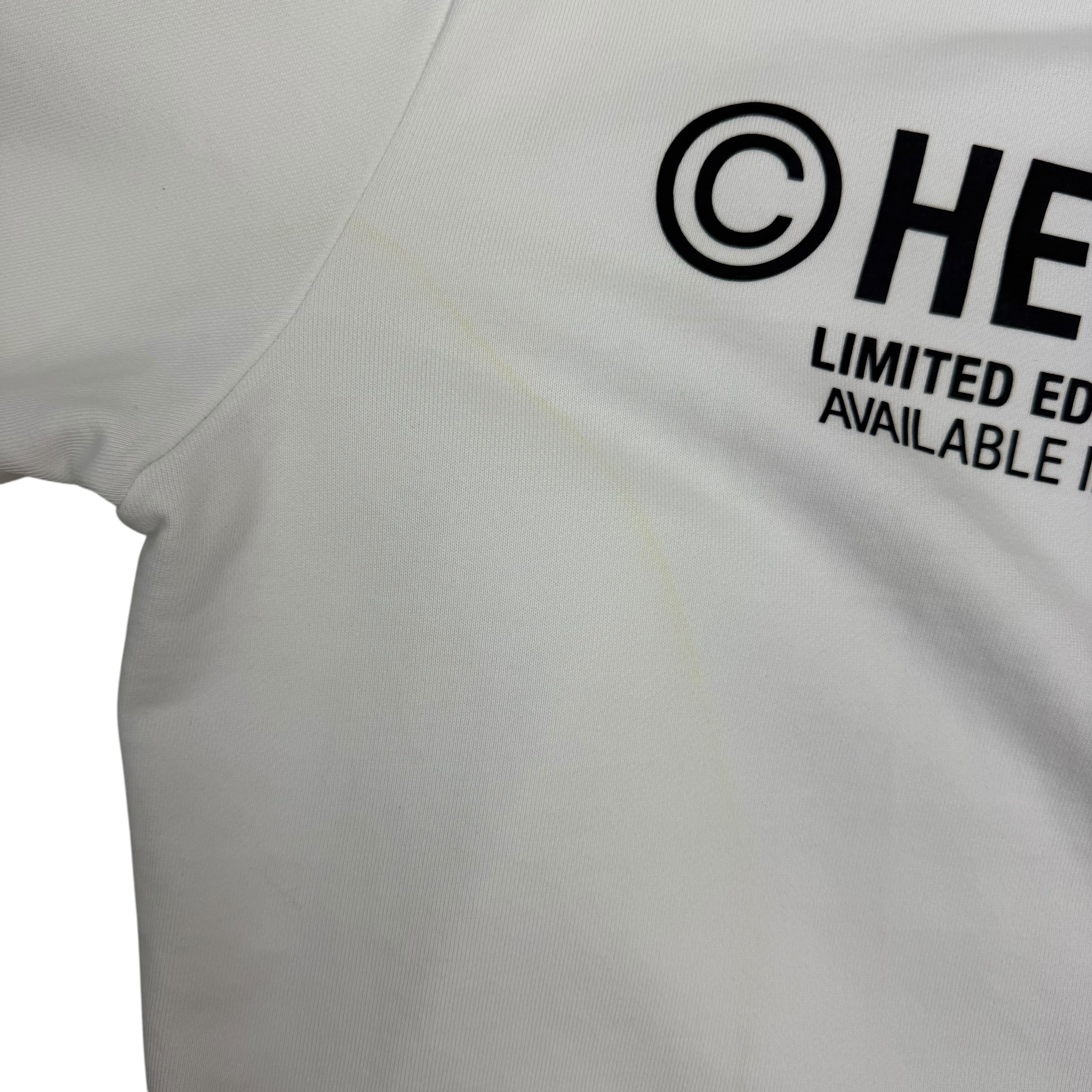 Helmut Lang Taxi Hoodie White