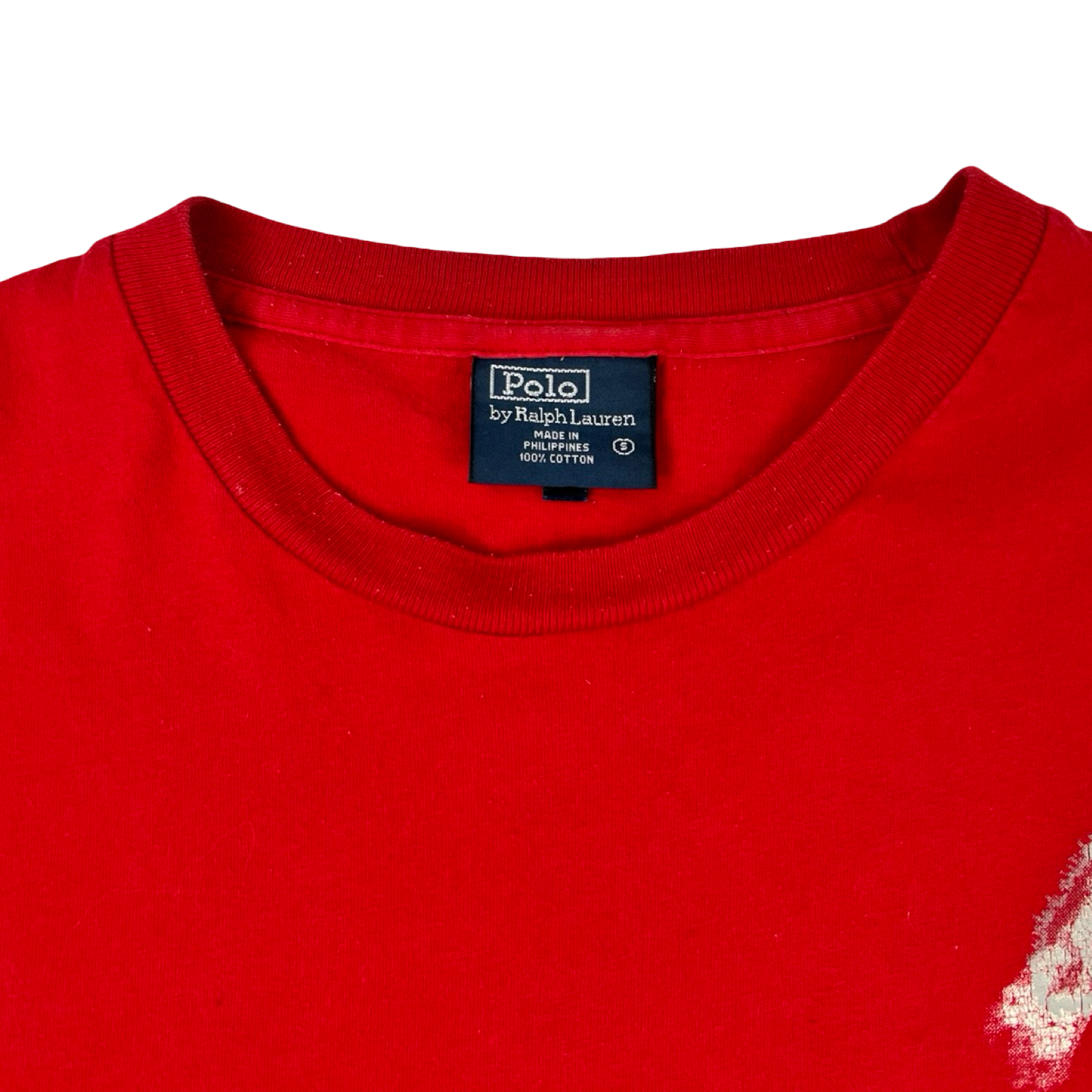 Vintage Polo Ralph Lauren Palos Verdes Seahorse Graphic T-Shirt Red