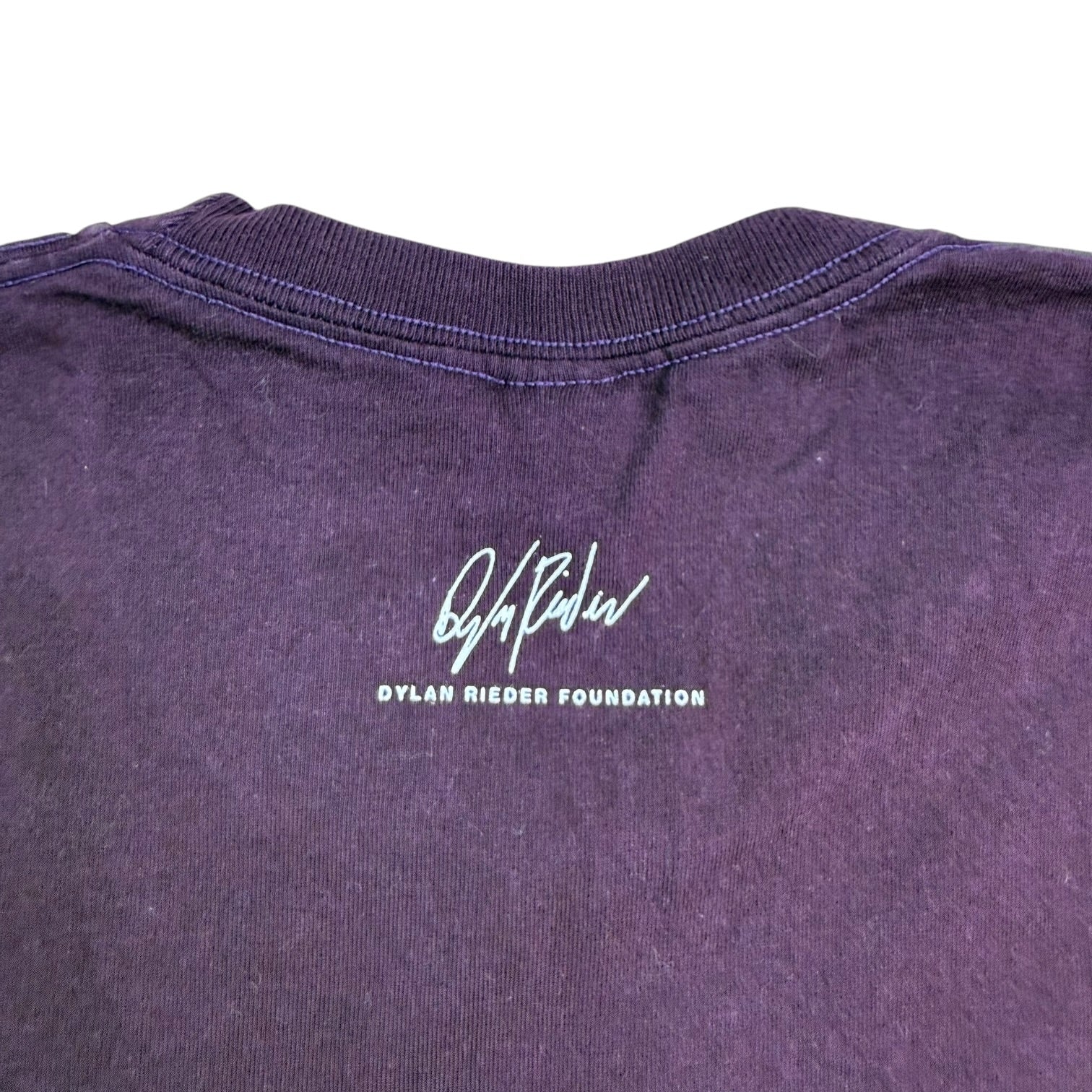 Supreme Dylan Rieder Tee Eggplant