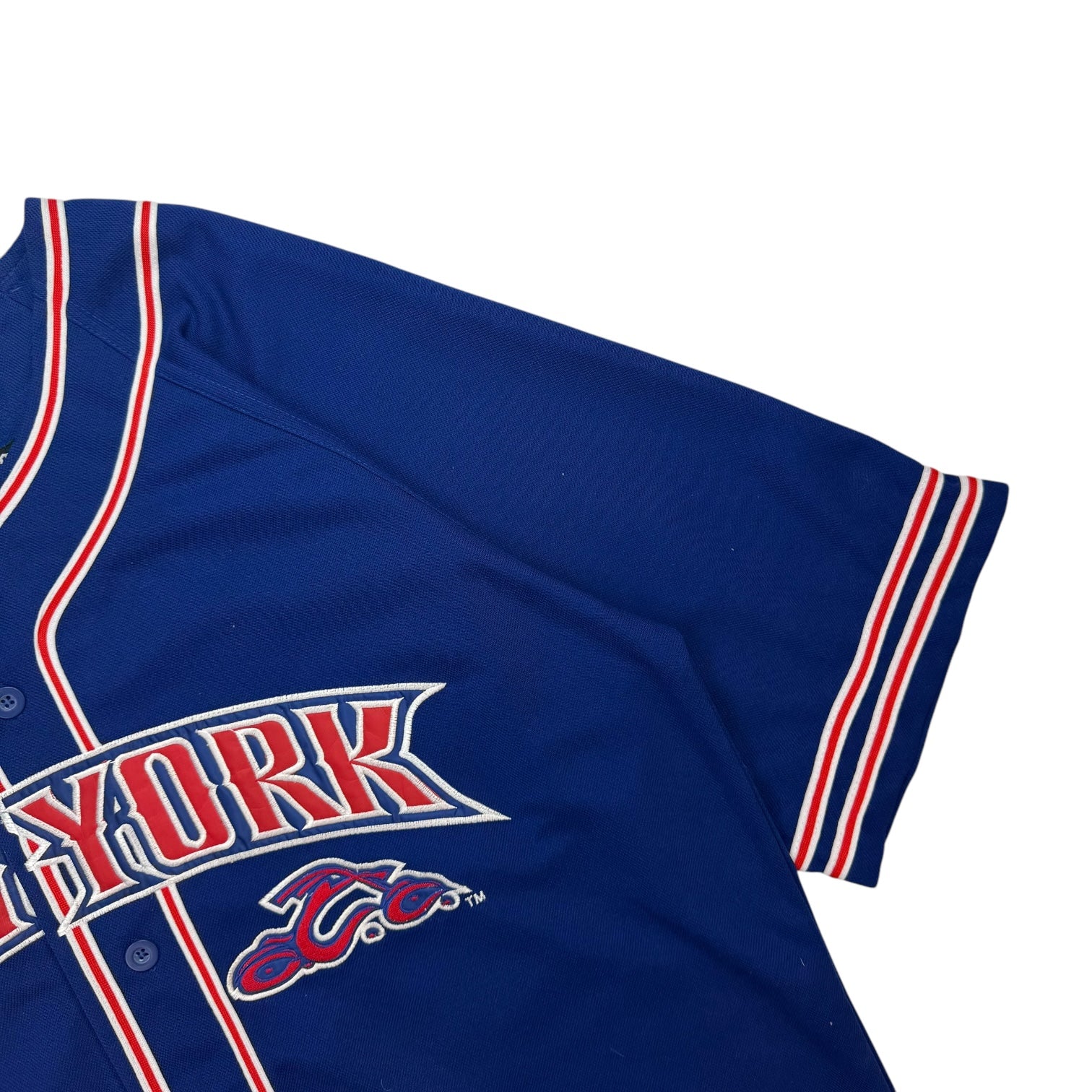 Vintage Orange County Choppers New York Baseball Jersey Blue