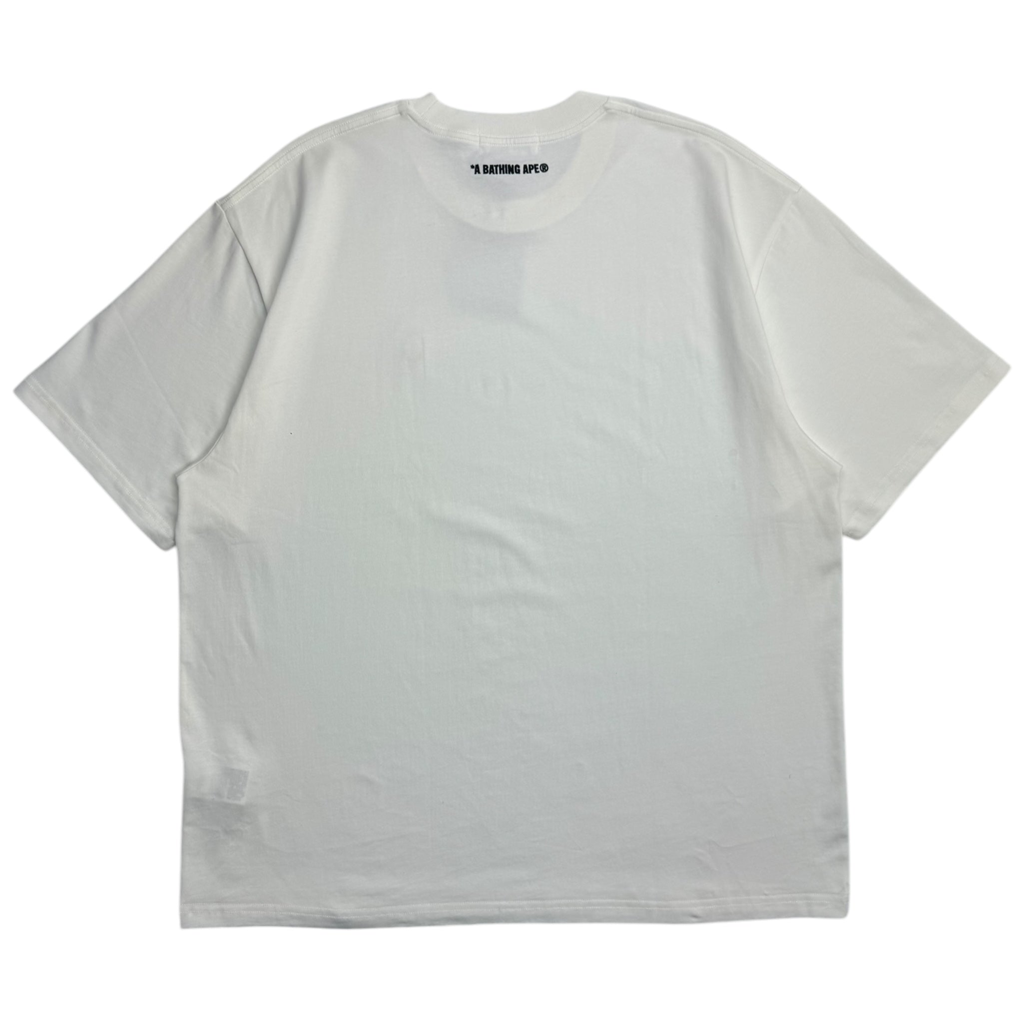 BAPE Ape Head One Point Tonal Tee Ivory