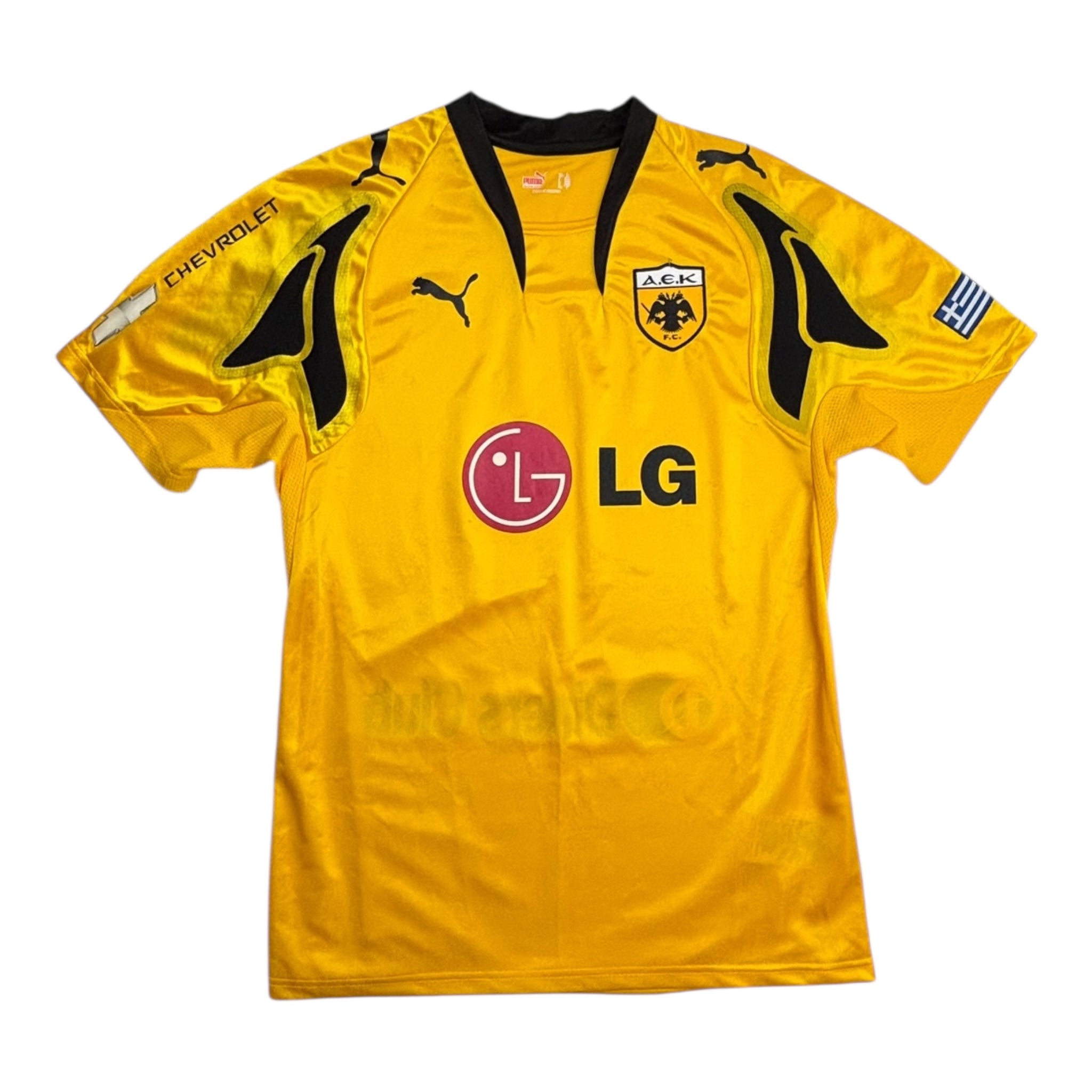 2007/08 AEK Athens Home Jersey