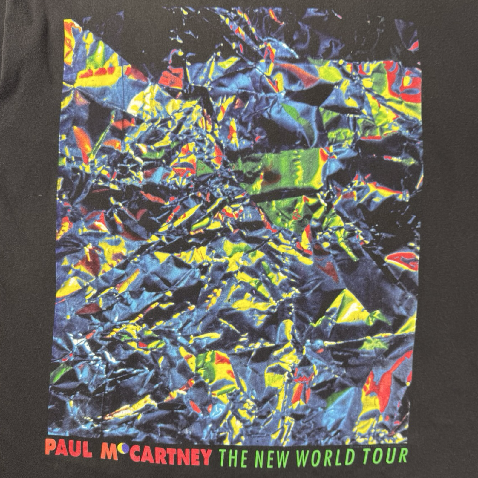 1993 Paul McCartney The New World Tour T-Shirt