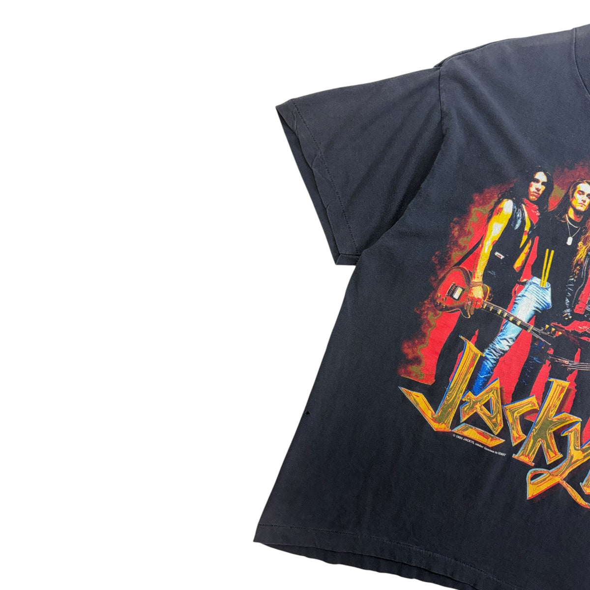 Vintage 1993 Jackyll “Rock Me Roll Me” Tour T-Shirt Black