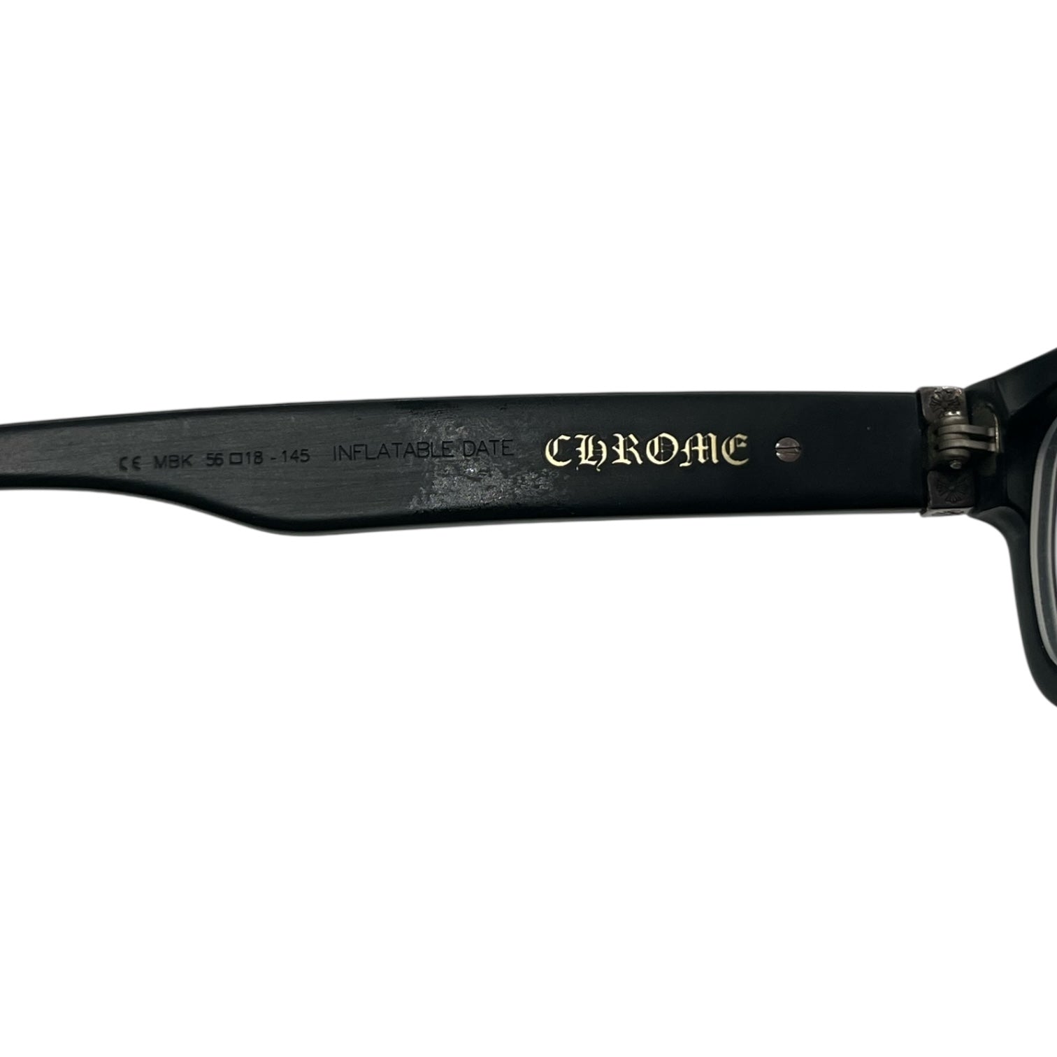 Chrome Hearts Inflatable Date Eyeglasses Black