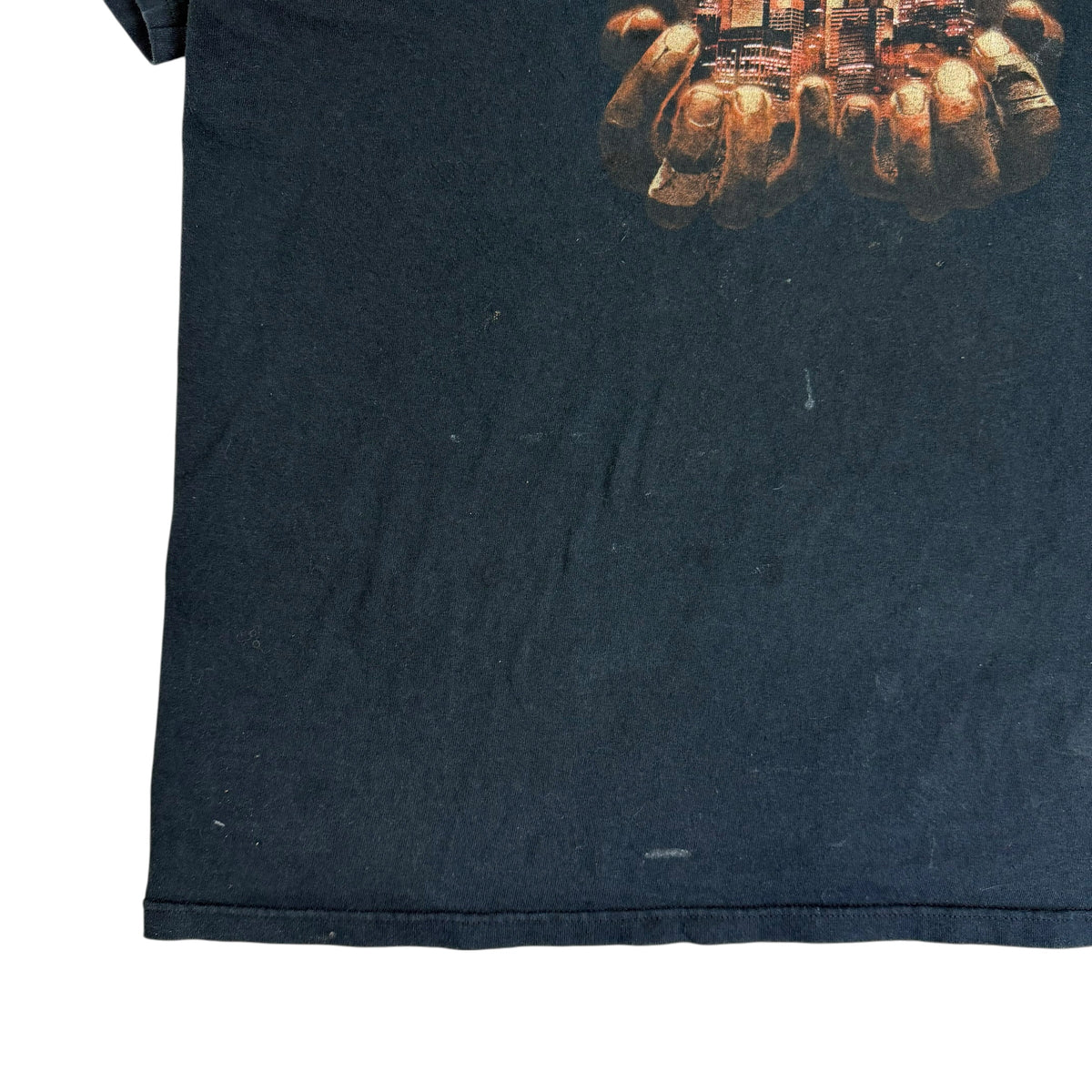 2004 Def Jam: Fight For NY EA Games Promo Tee Faded Black
