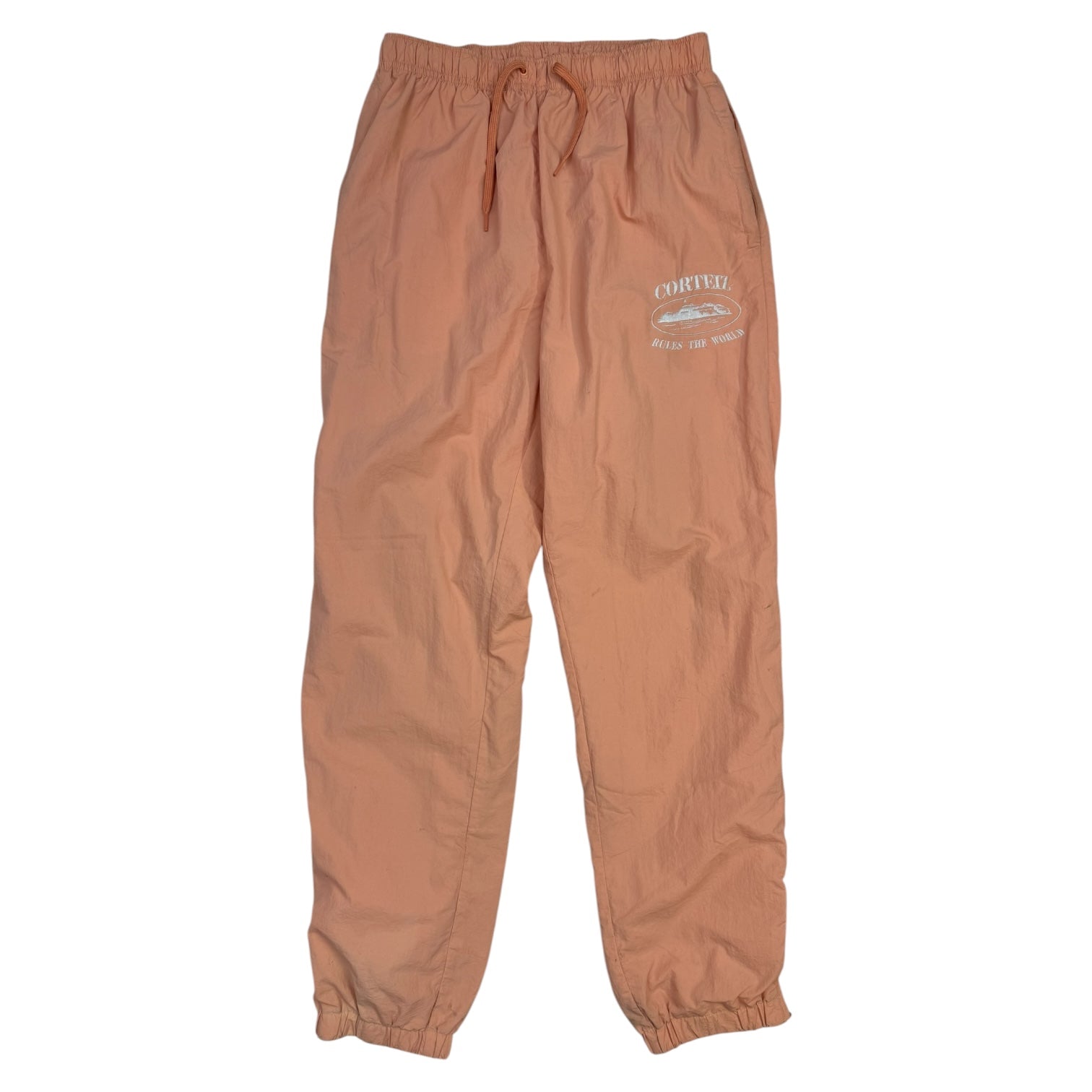 Corteiz Shukushuku Nylon Pants Peach