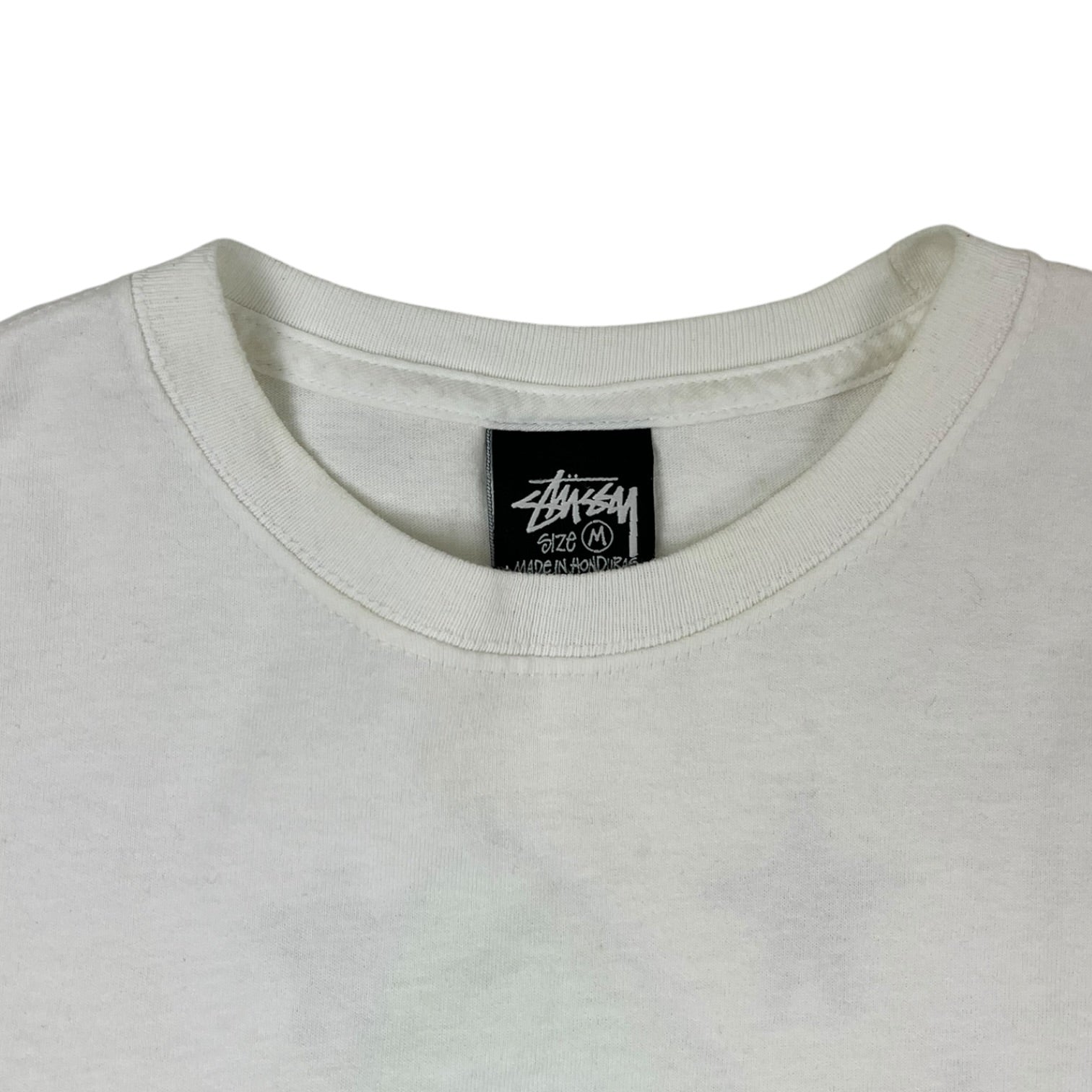 Stussy Galaxy Green Star T-Shirt White