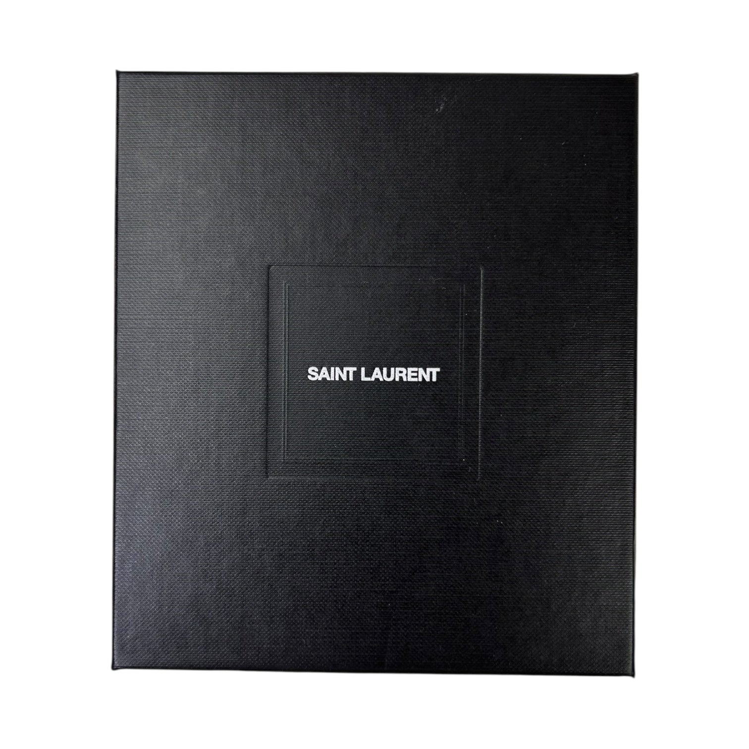 Yves Saint Laurent Leather Card Holder Black