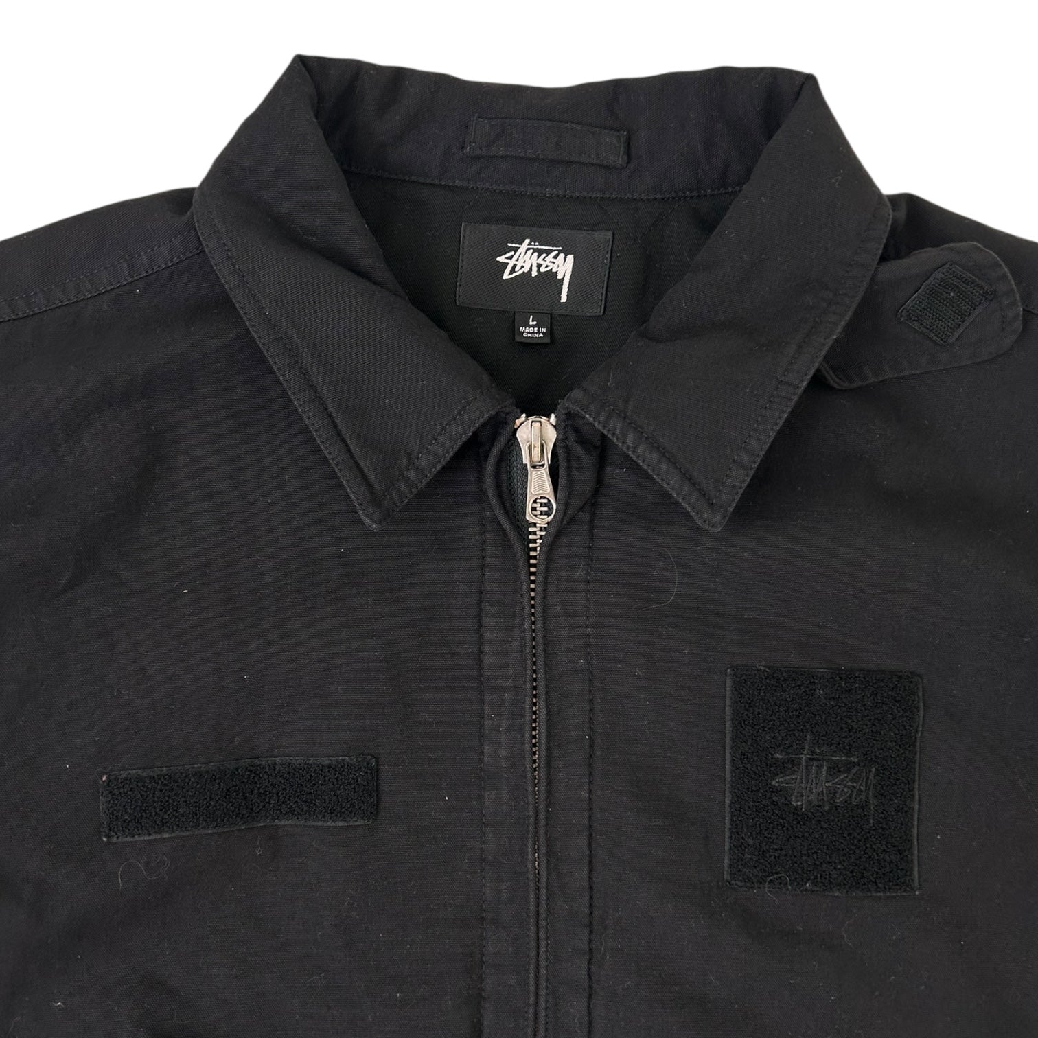 Stussy Flight Bomber Jacket Black
