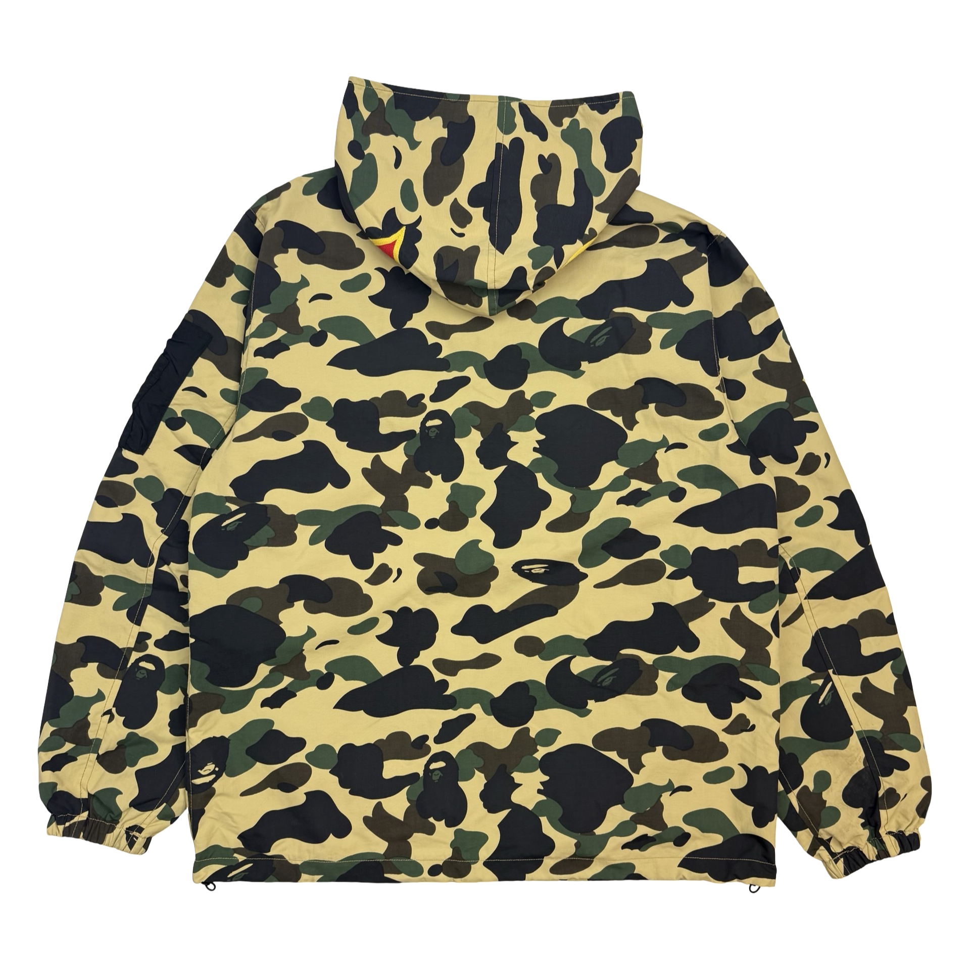 A Bathing Ape PONR 1st Camo Zip Up Jacket Green