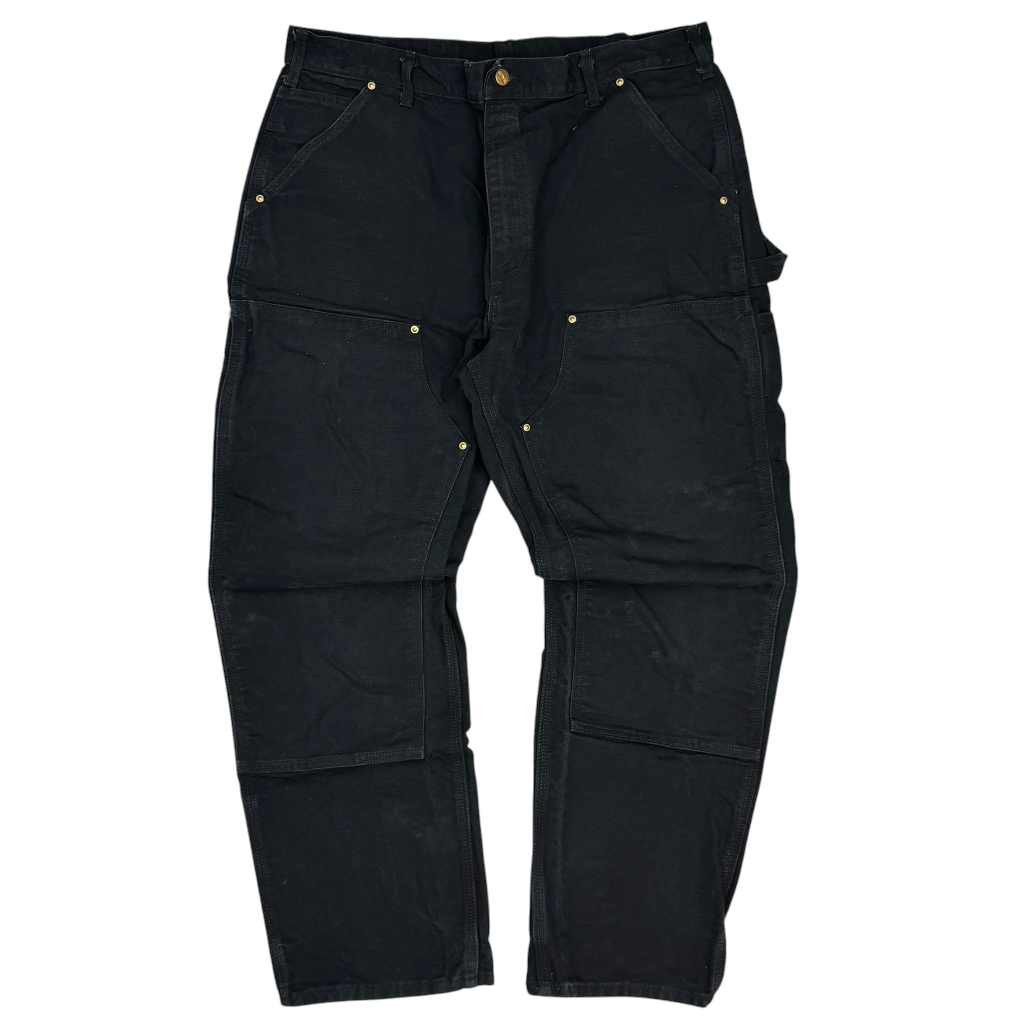 Vintage Carhartt Double Knee Pants Black