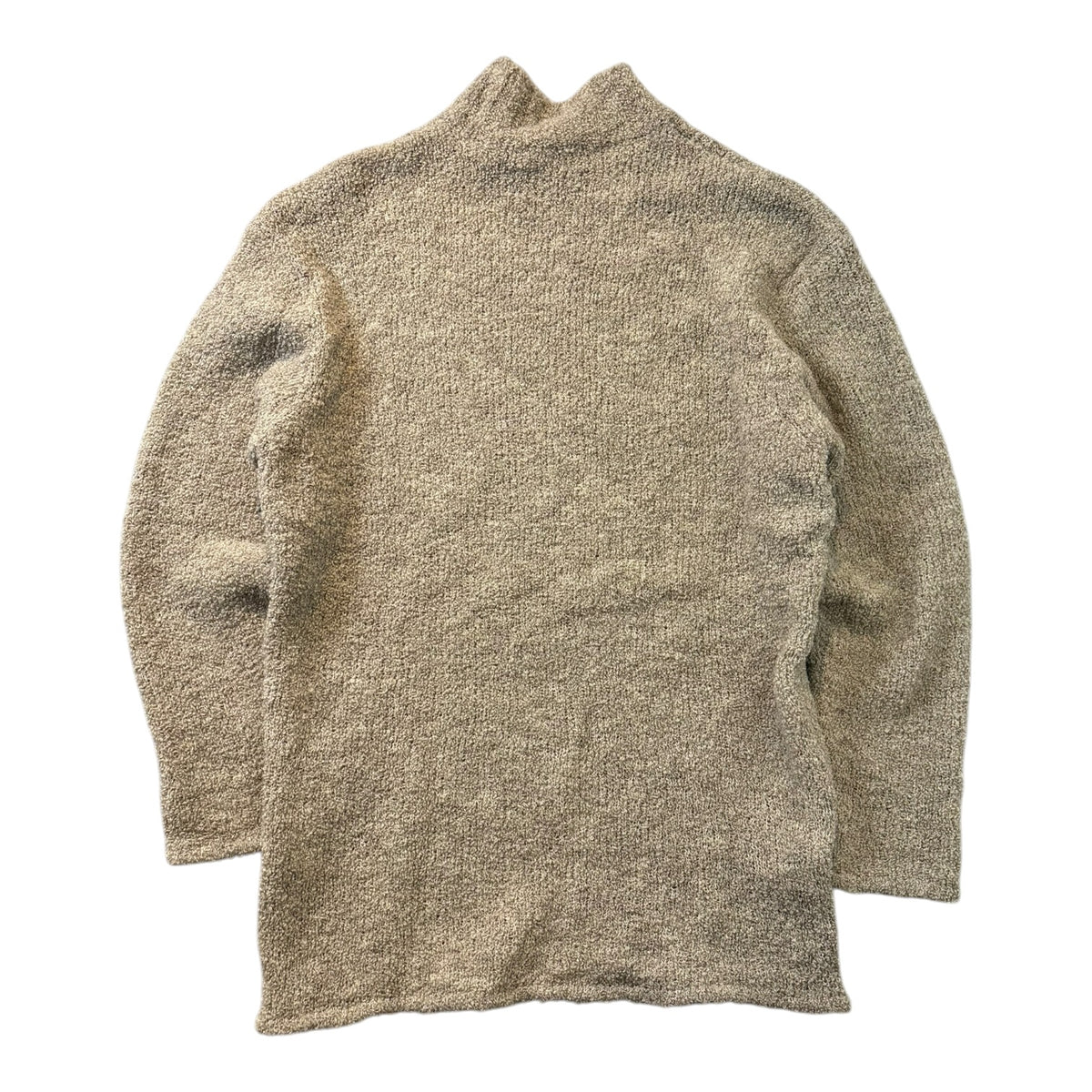 Our Legacy Boucle Funnel Neck Sweater Beige