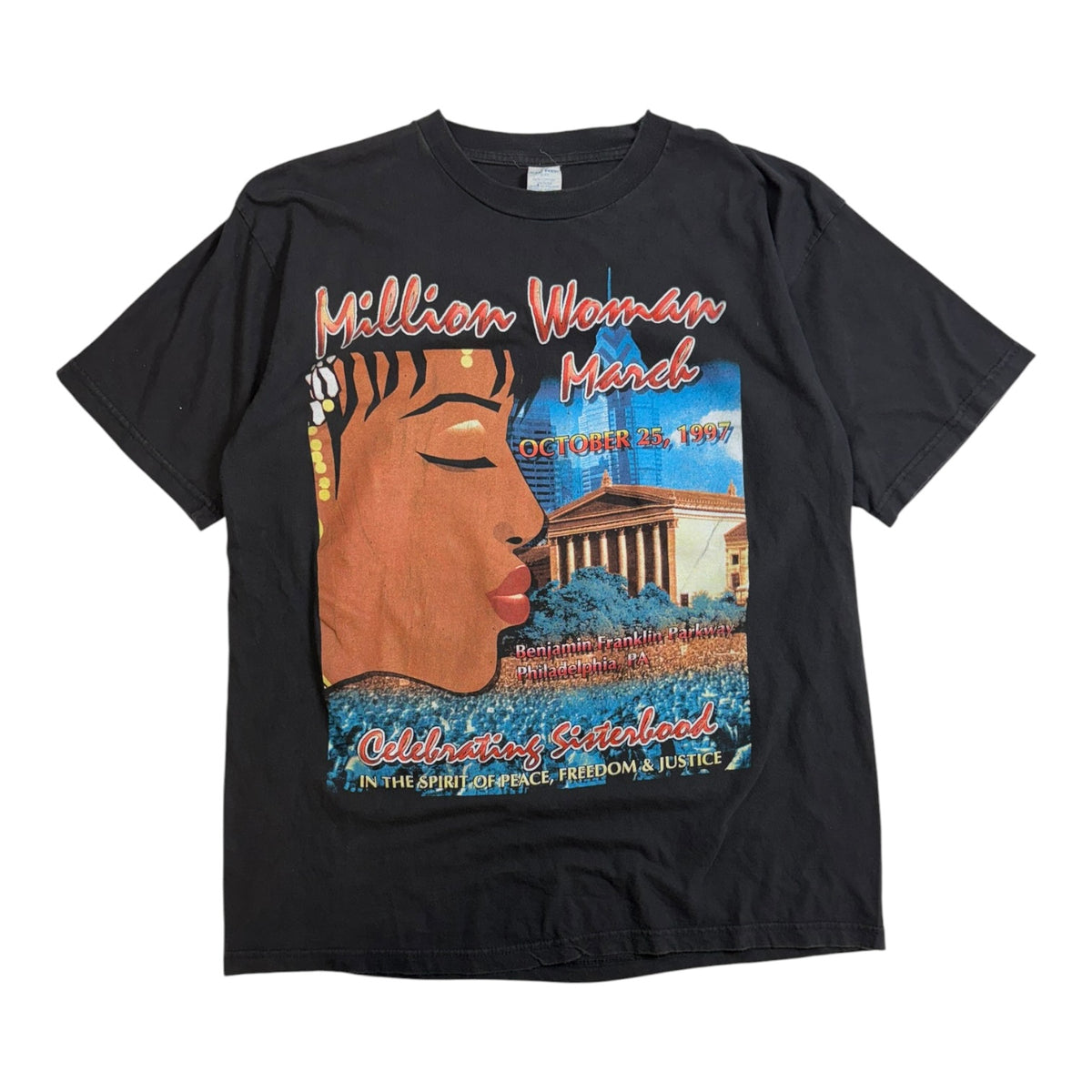 Vintage 1997 Million Woman March T-Shirt