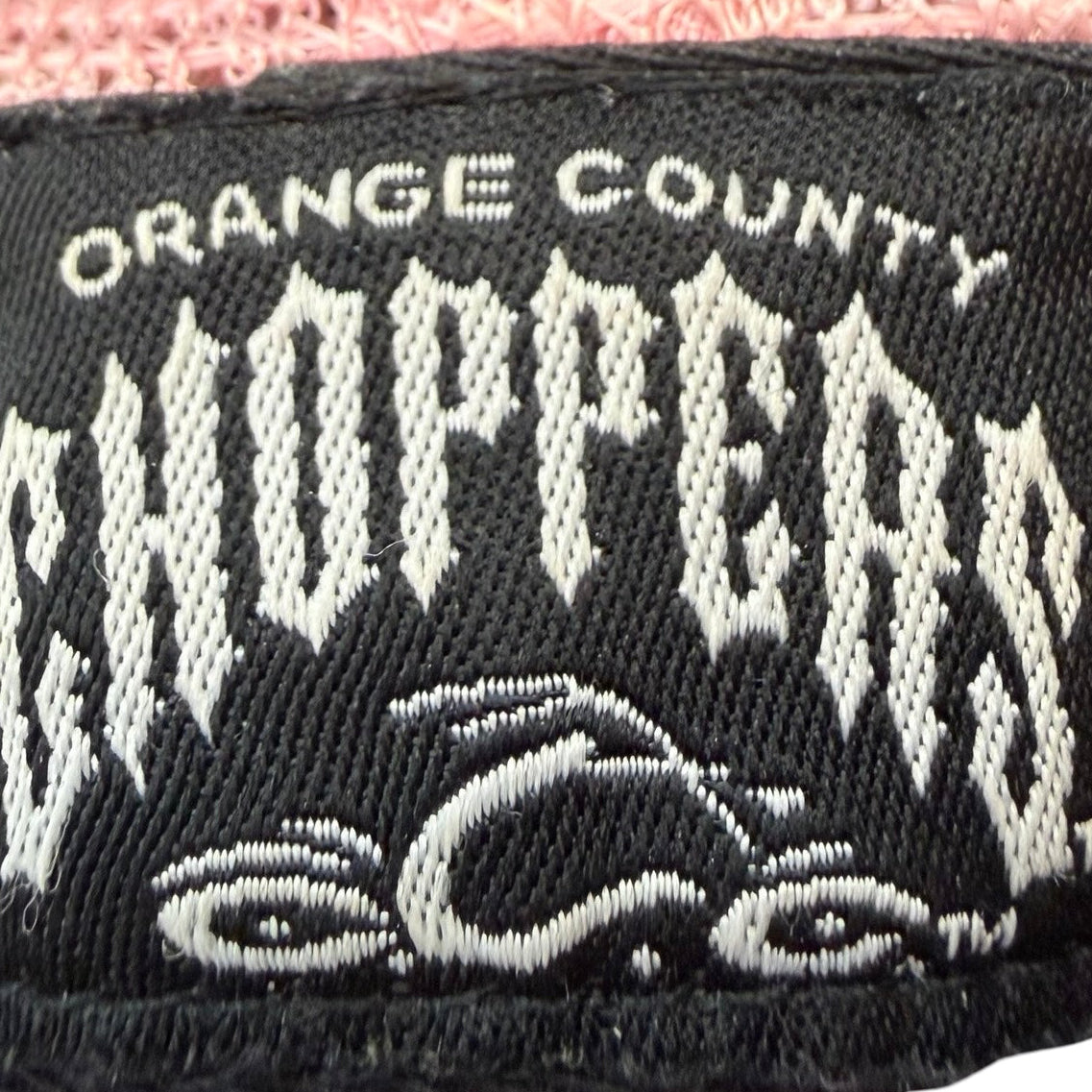 Vintage Orange County Choppers Hat Black/Pink