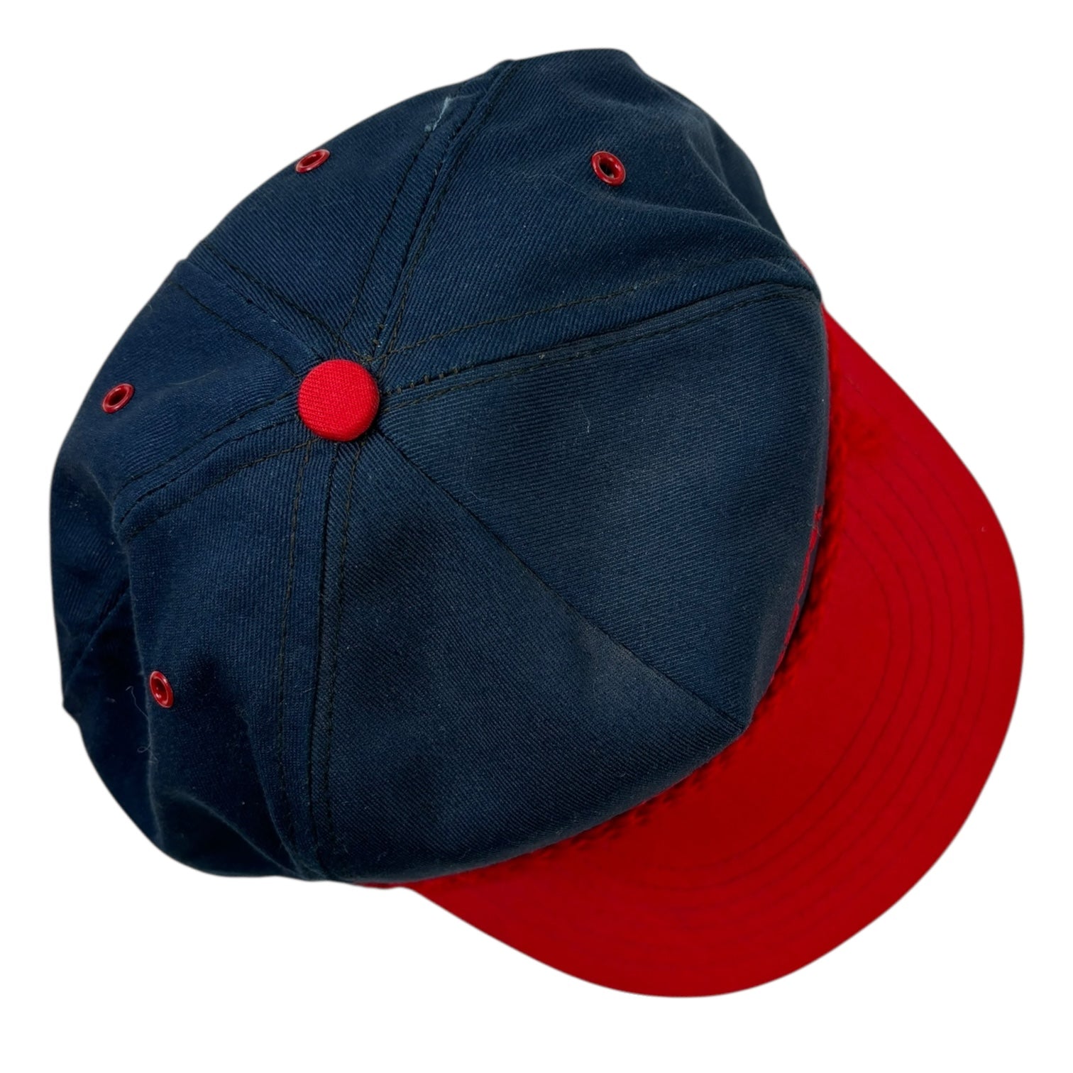 Vintage Budweiser SnapBack Hat Navy/Red