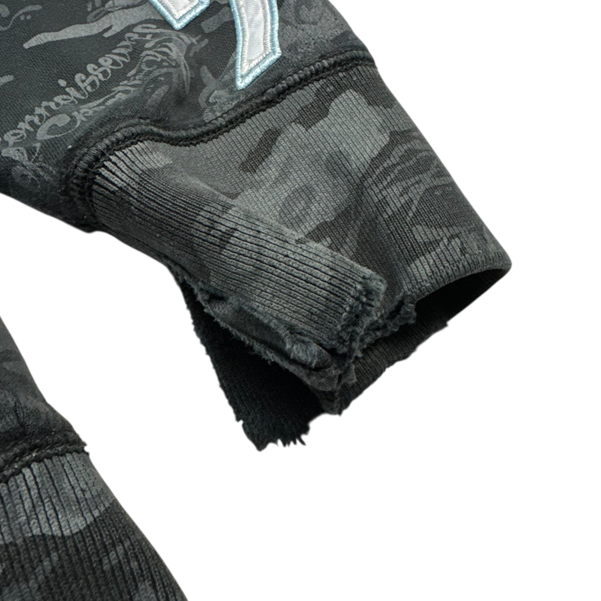 Vintage Y2K Ecko Unltd. Camo Graffiti Zip Up Hoodie