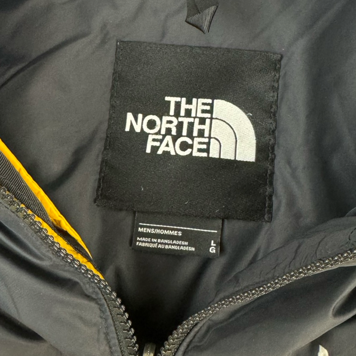 The North Face 700 Down Puffer Jacket Yellow/Black