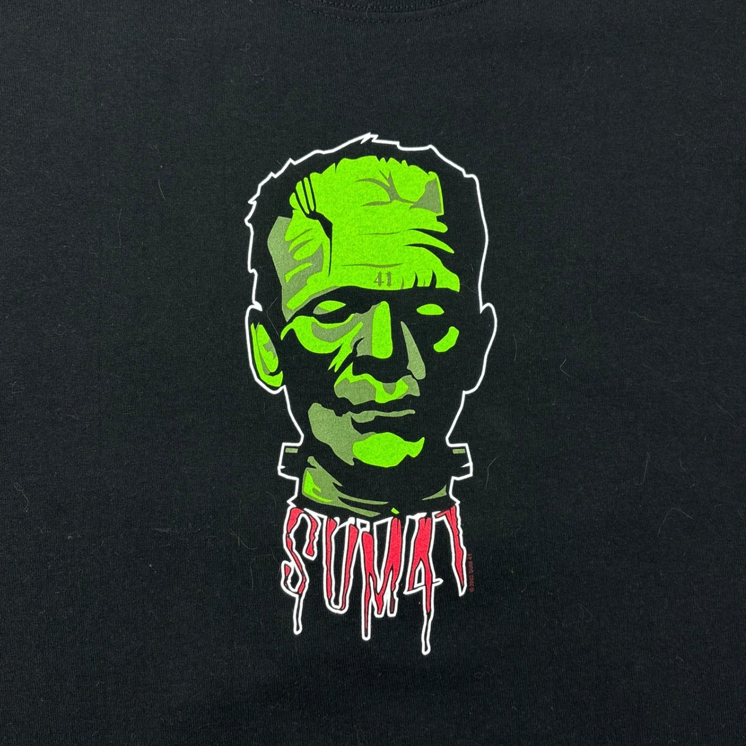 Vintage Sum 41 Frankenstein T-Shirt Black