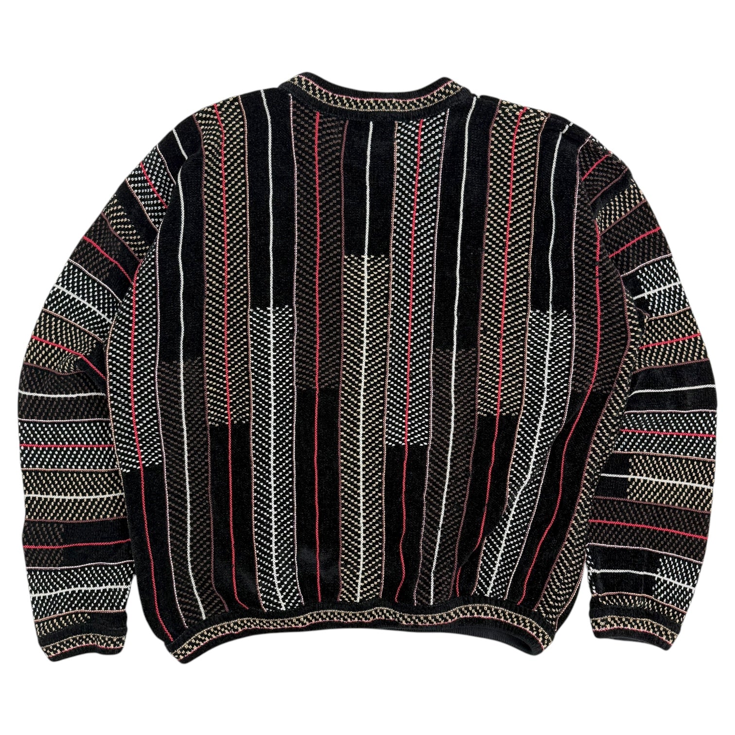 Vintage Tundra Canada Knit Sweater Red/Black