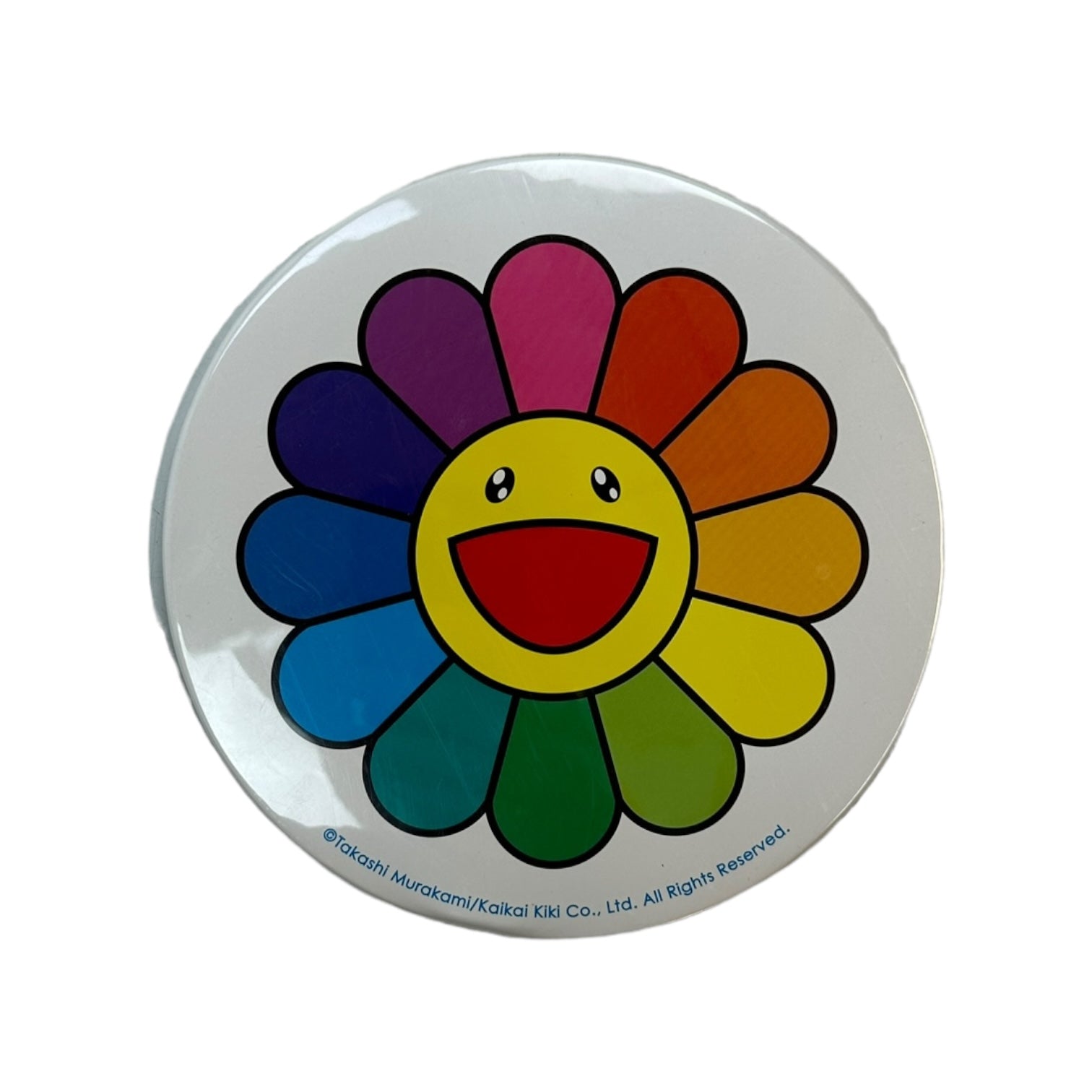 Takashi Murakami Rainbow Flower Pin