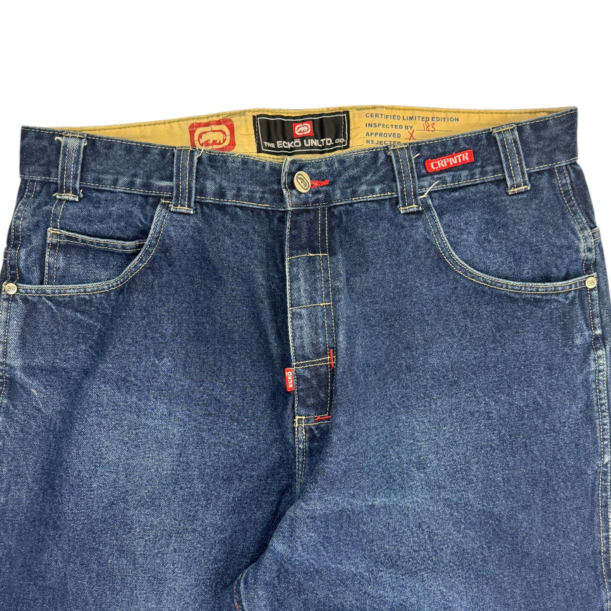 Vintage Y2K Ecko Unltd. Carpenter Denim Jeans Navy