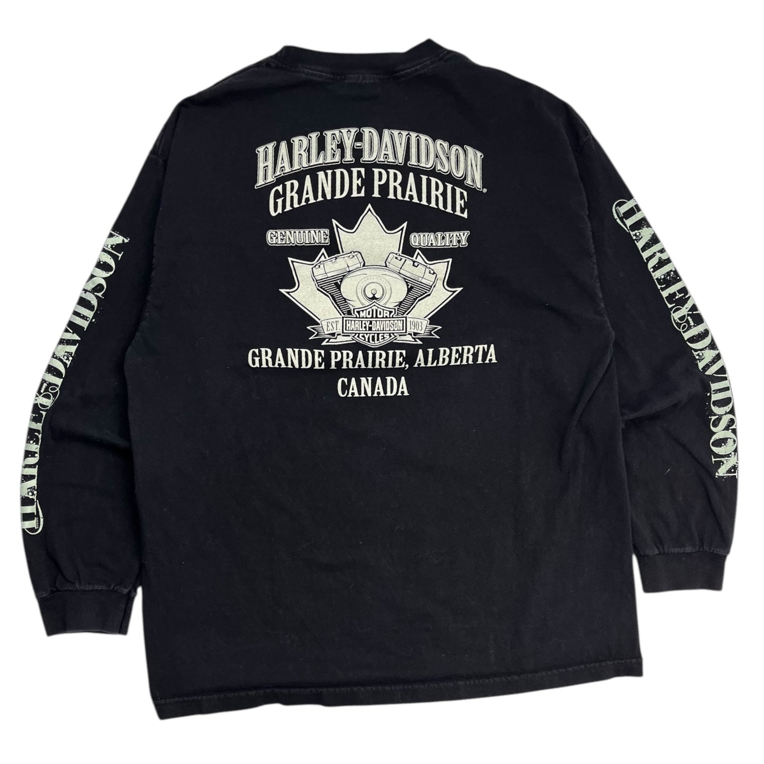 2010 Harley Davidson Grande Prairie L/S Shirt